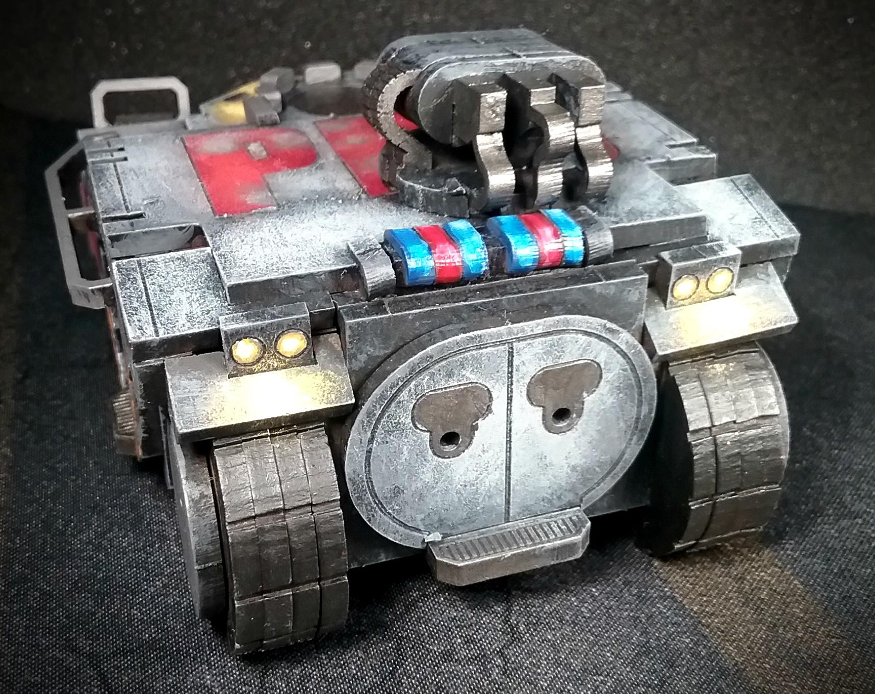 Dredd, Judge Dredd, Miniature Scenery, Police, Swat, Tactical Response Vehicle