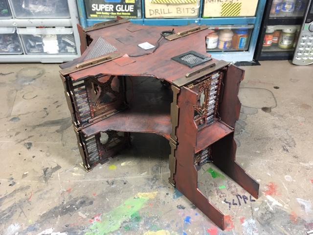 Necromunda, Scratch Build, Terrain, Work In Progress