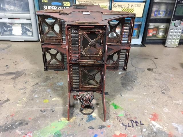 Necromunda, Scratch Build, Terrain, Work In Progress