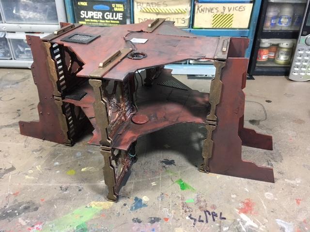 Necromunda, Scratch Build, Terrain, Work In Progress