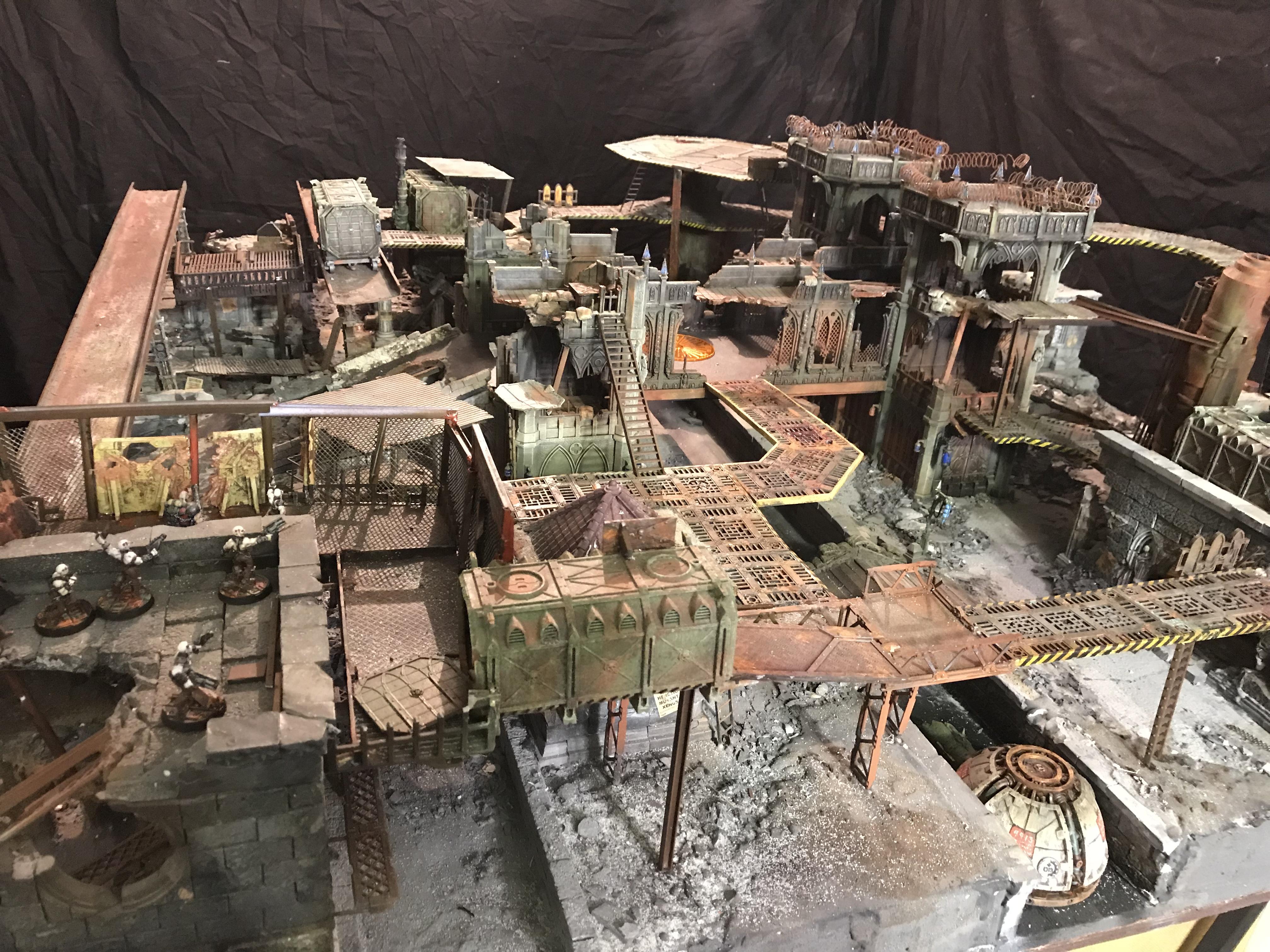 Bartertown, Industrial, Necromunda, Necromunda Bartertown, Terrain