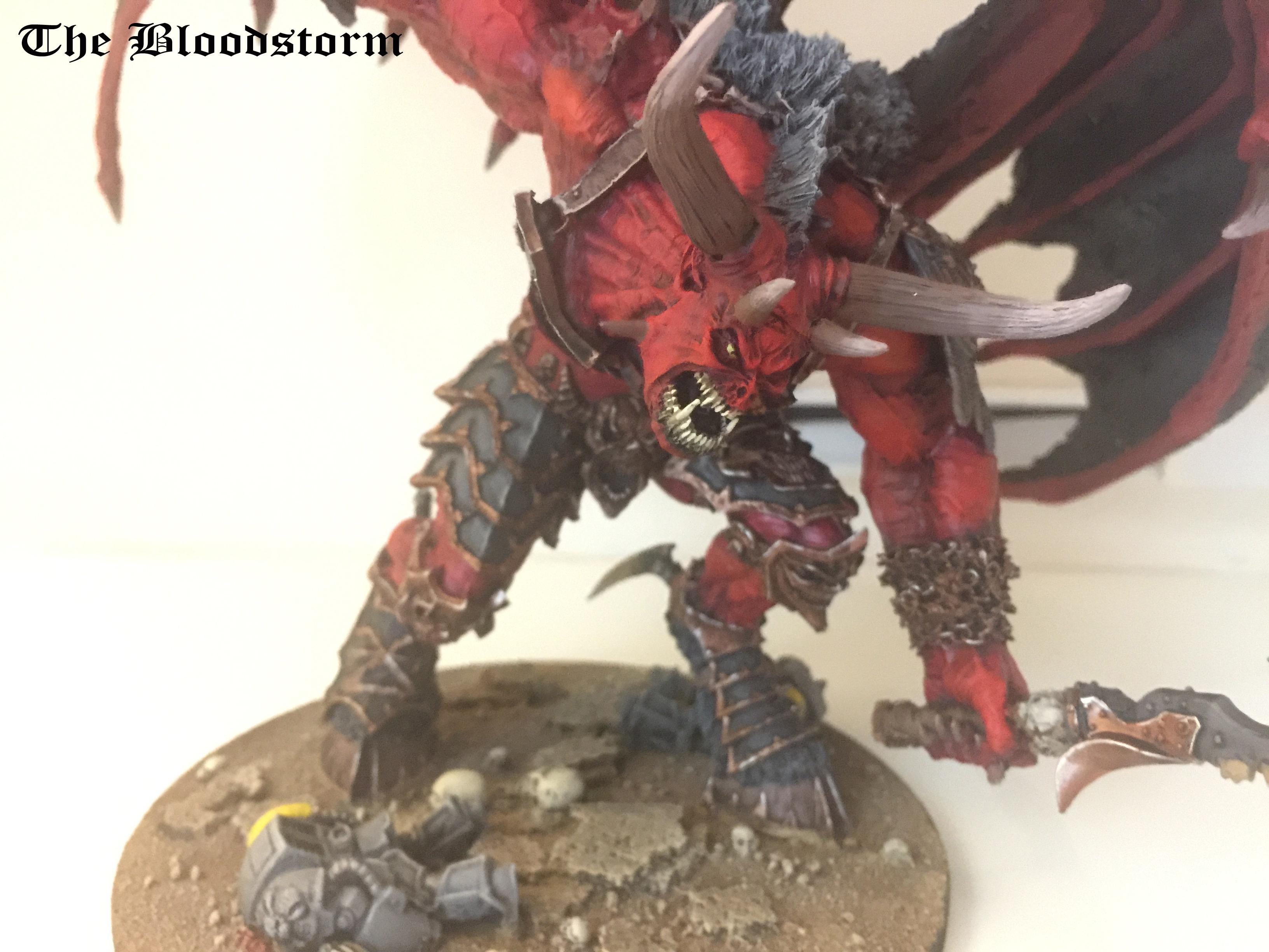 An'ggrath, Bloodthirster, Chaos Daemons, Conversion, Daemon Lord, Forge World, Gargantuan Creature, Greater Daemon, Khorne, Warhammer 40,000