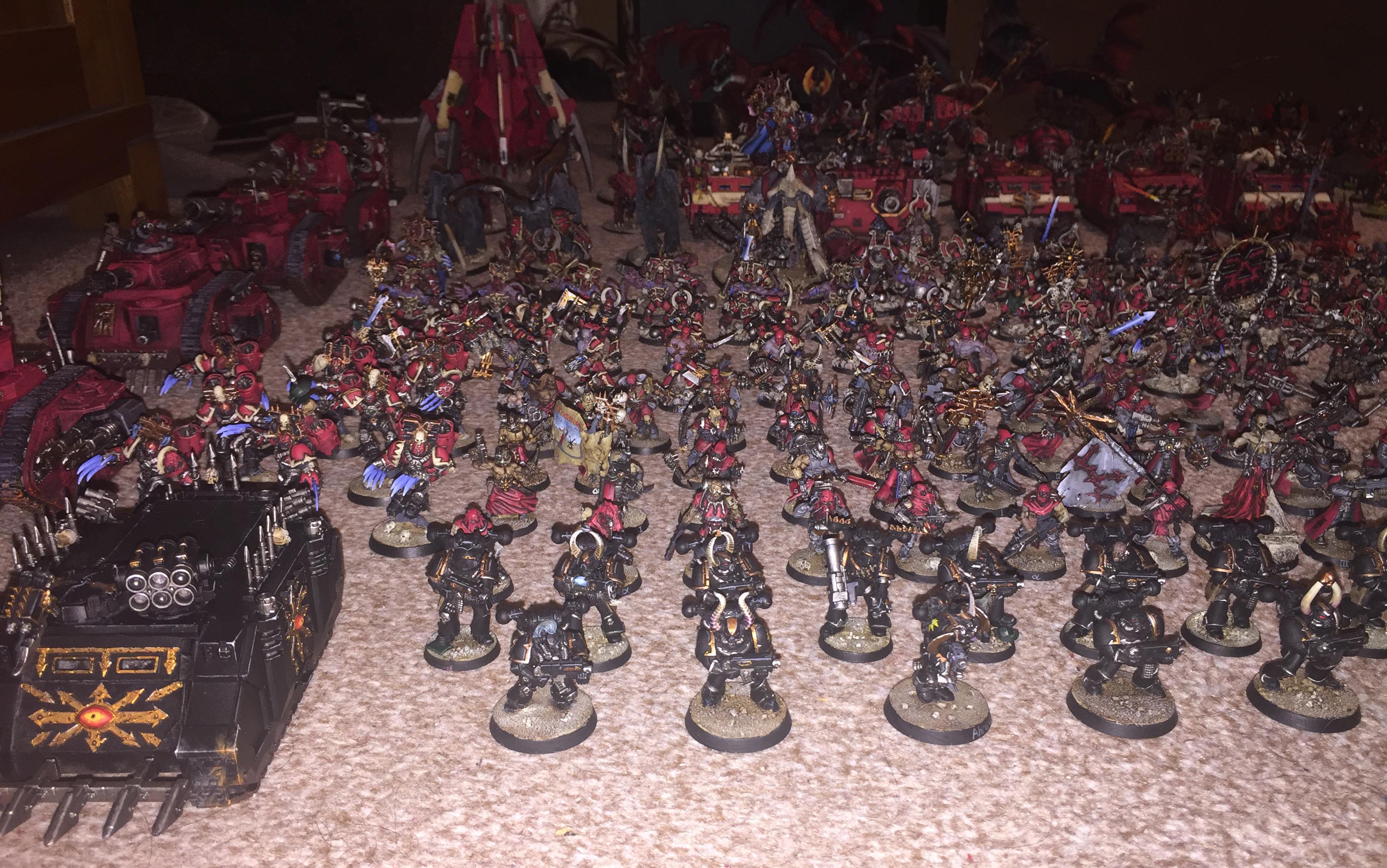 Abaddon The Despoiler, Apocalypse, Army, Chaos Daemons, Chaos Space Marines, Chaos Undivided, Khorne, Renegades, Tzeentch, Warhammer 40,000