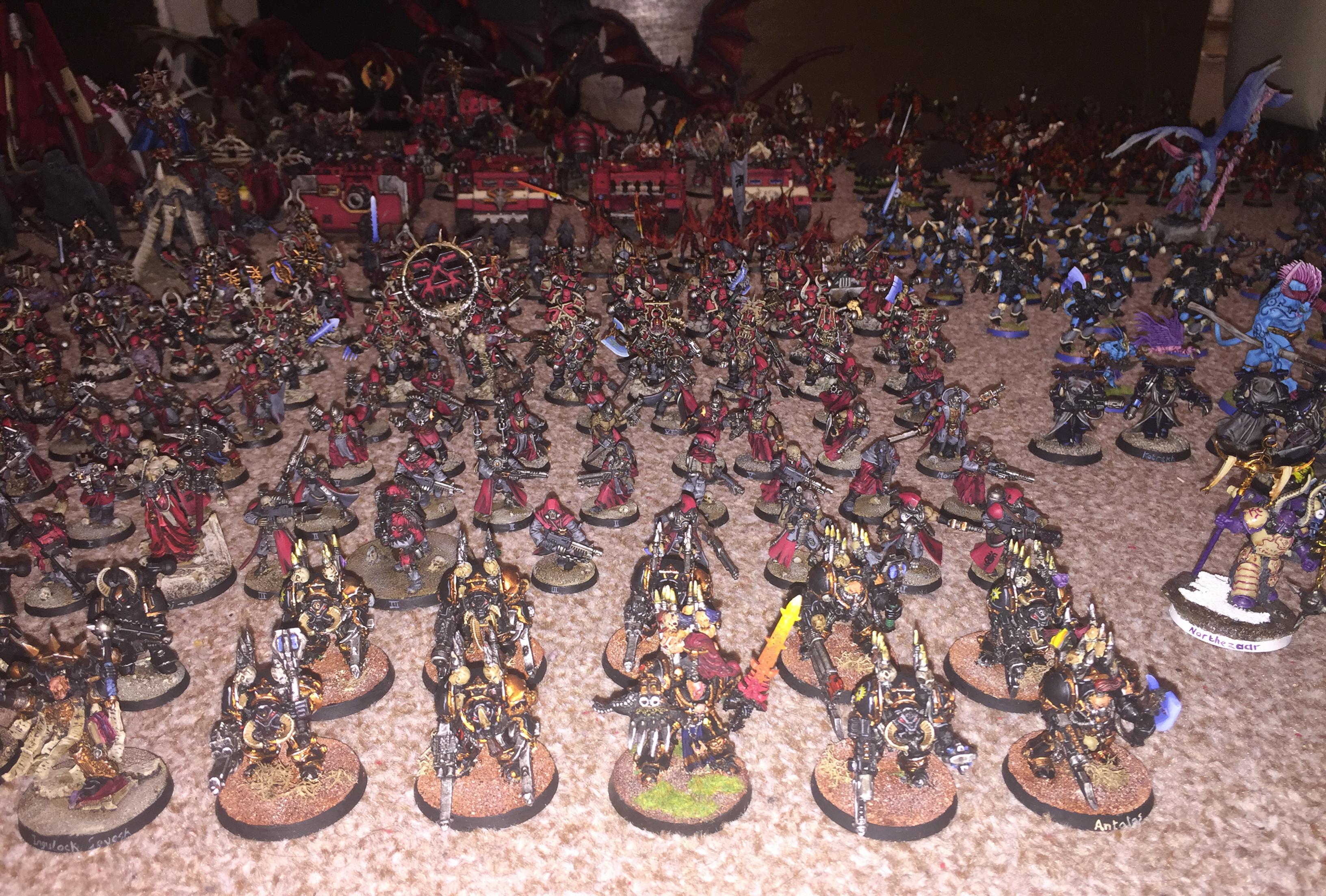 Abaddon The Despoiler, Apocalypse, Army, Chaos Daemons, Chaos Space Marines, Chaos Undivided, Khorne, Renegades, Tzeentch, Warhammer 40,000