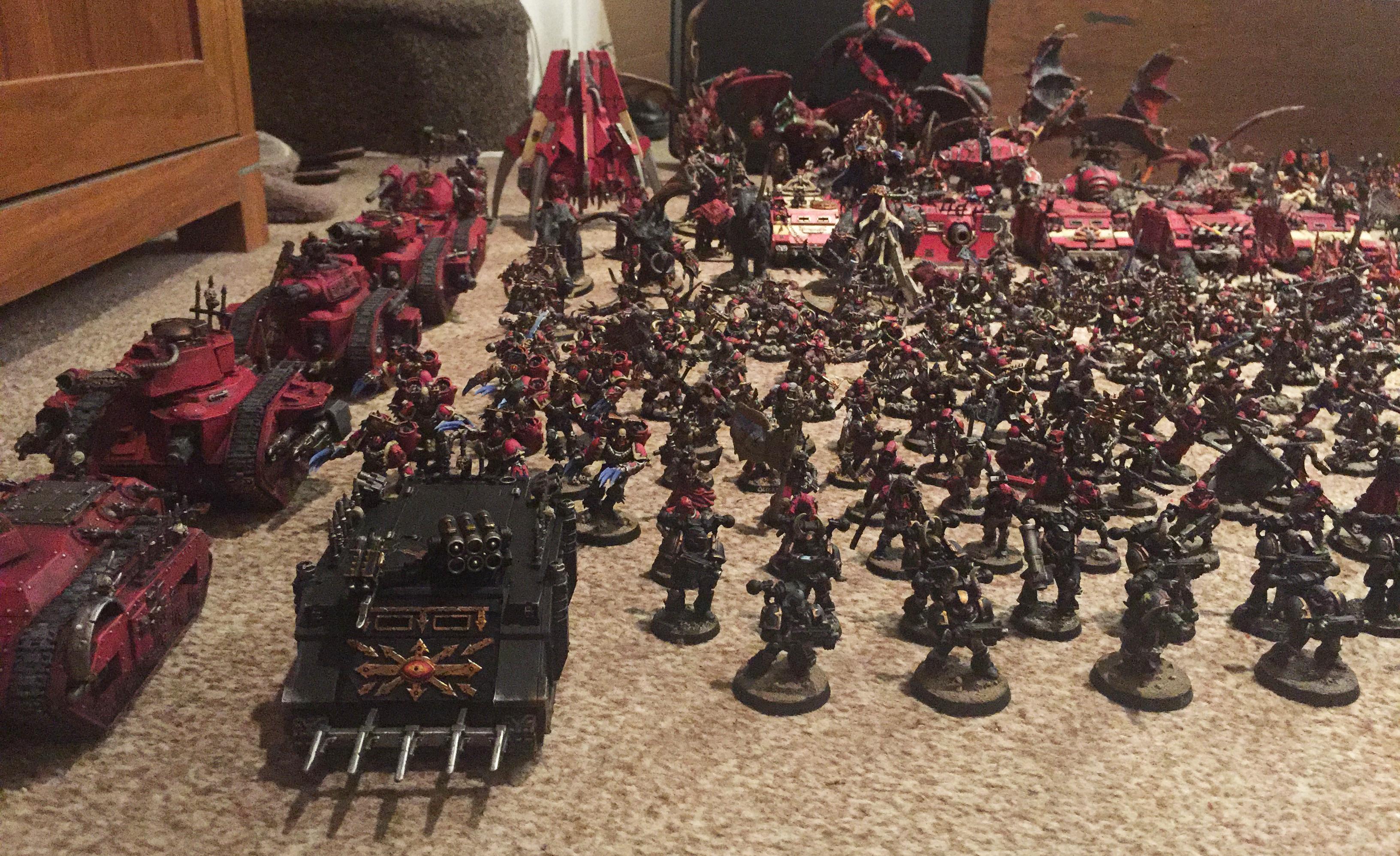Abaddon The Despoiler, Apocalypse, Army, Chaos Daemons, Chaos Space Marines, Chaos Undivided, Khorne, Renegades, Tzeentch, Warhammer 40,000