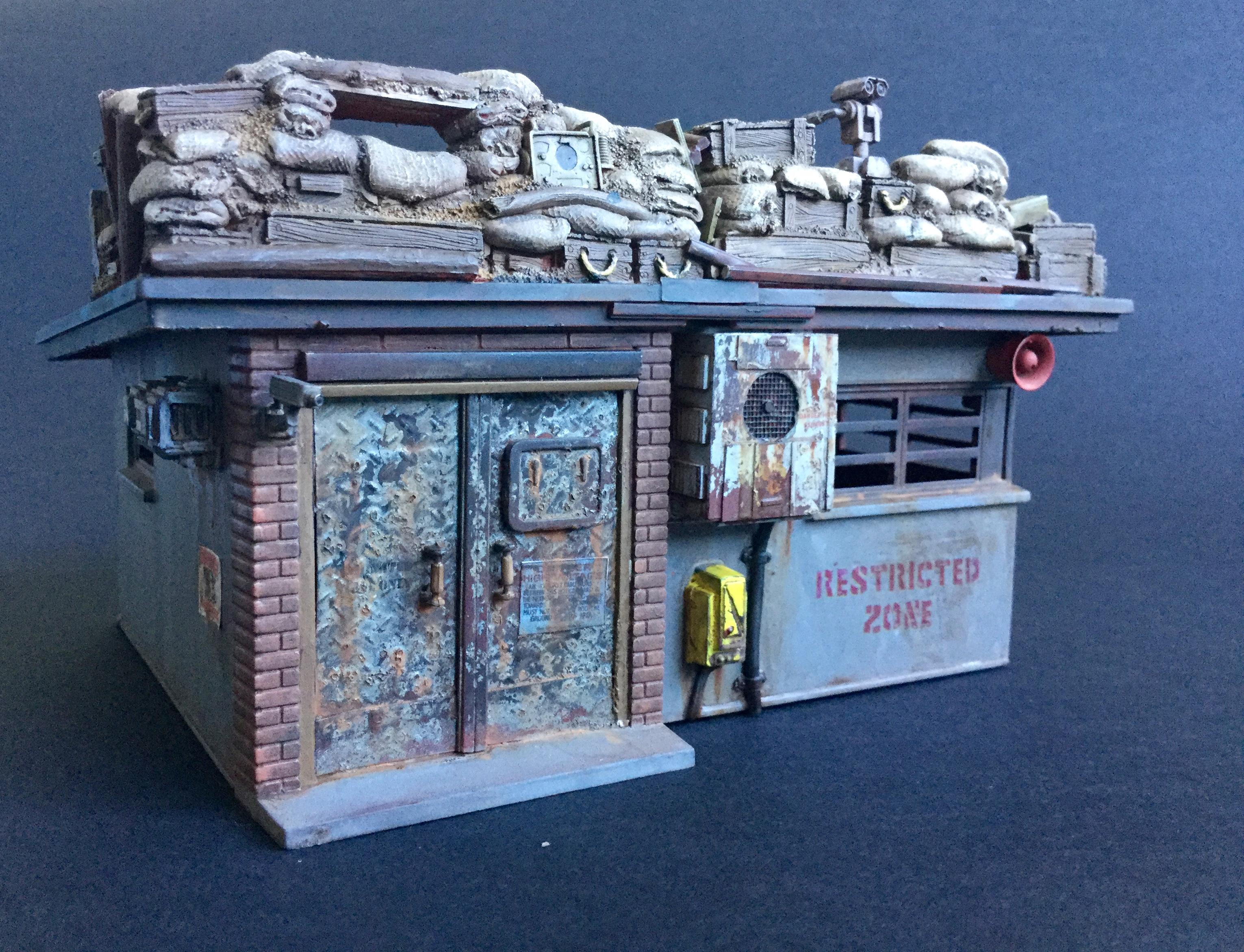 Conversion, Plasticville, Terrain, Warhammer 40,000, Weathered, Wpla