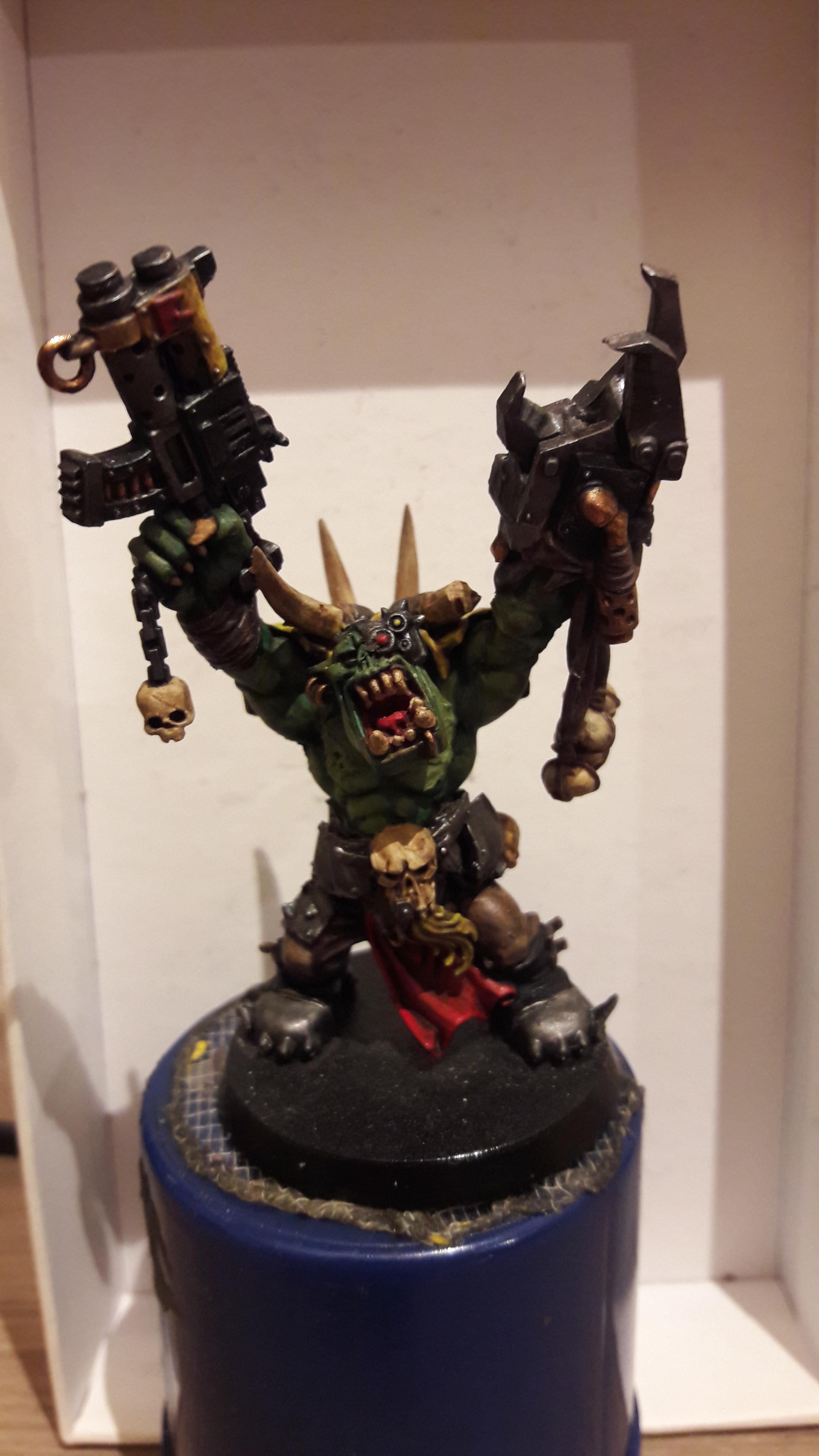 Conversion, Orks, Shaman Conversion, Warboss, Work In Progress