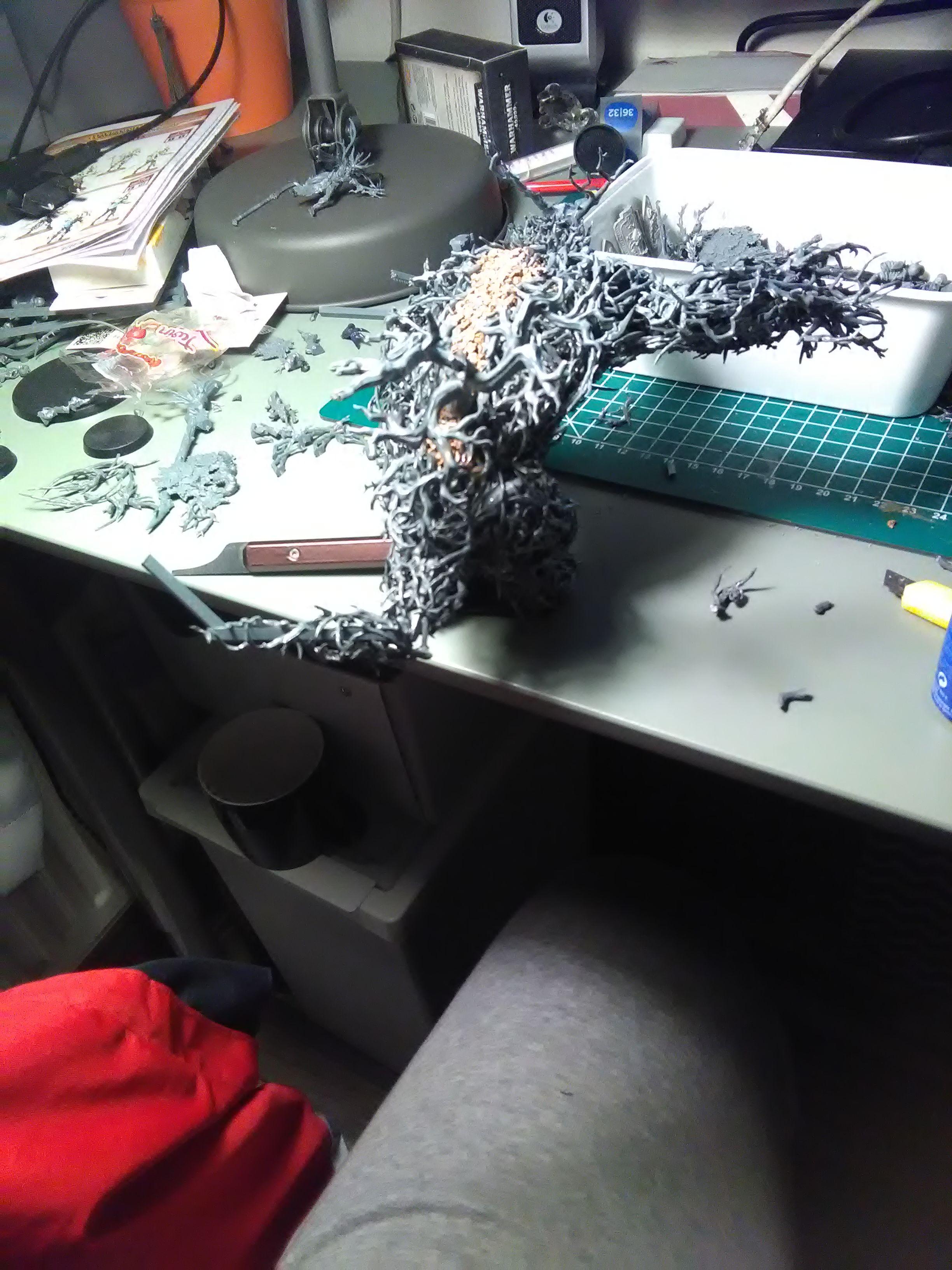 the beast of blood oak forest WIP
