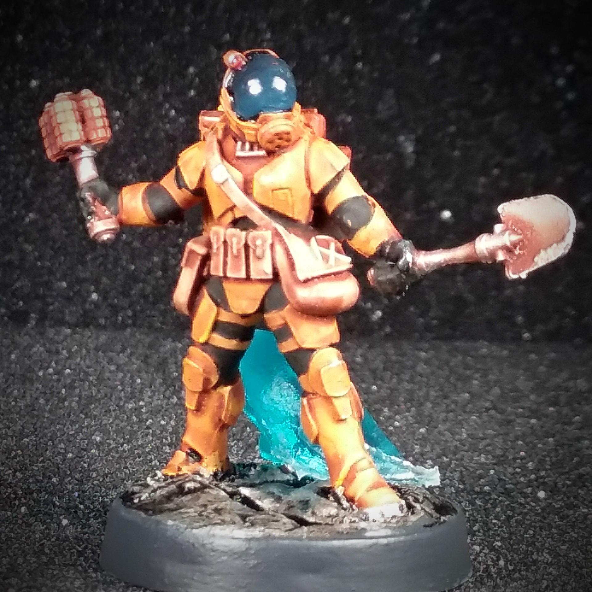 Construction, Construction Crew, Heat Trooper, Rbj, Rbj Miniatures, Star Troopers