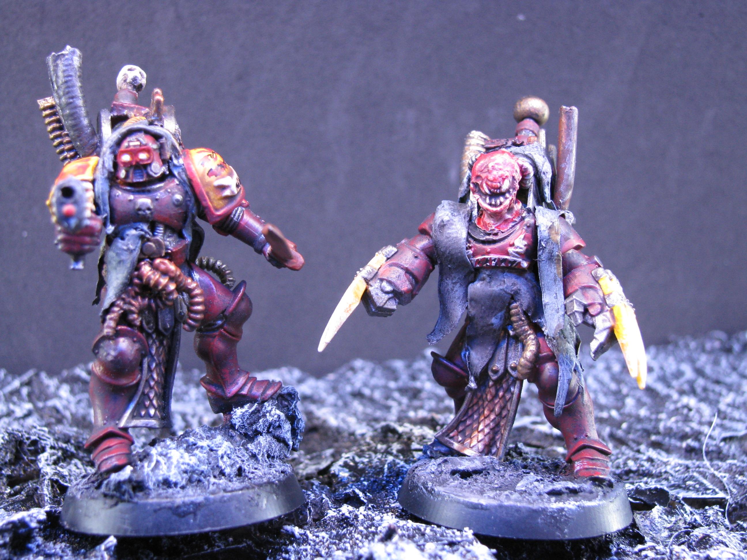 Chaos, Conversion, Dark Mechanicus, Sigmarines