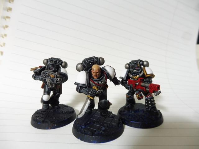 Assault, Black, Black Templars, Blanche, Chainsword, Conversion, Forge World, Imperium, Japan Exclusive, Space Marines, Sternguard, Tactical Squad, Templars, Terminator Armor, Veteran