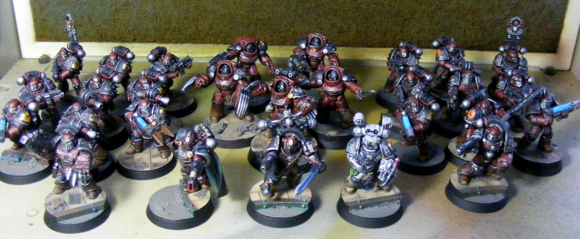 HH Word Bearers 1kpts ZM army shot