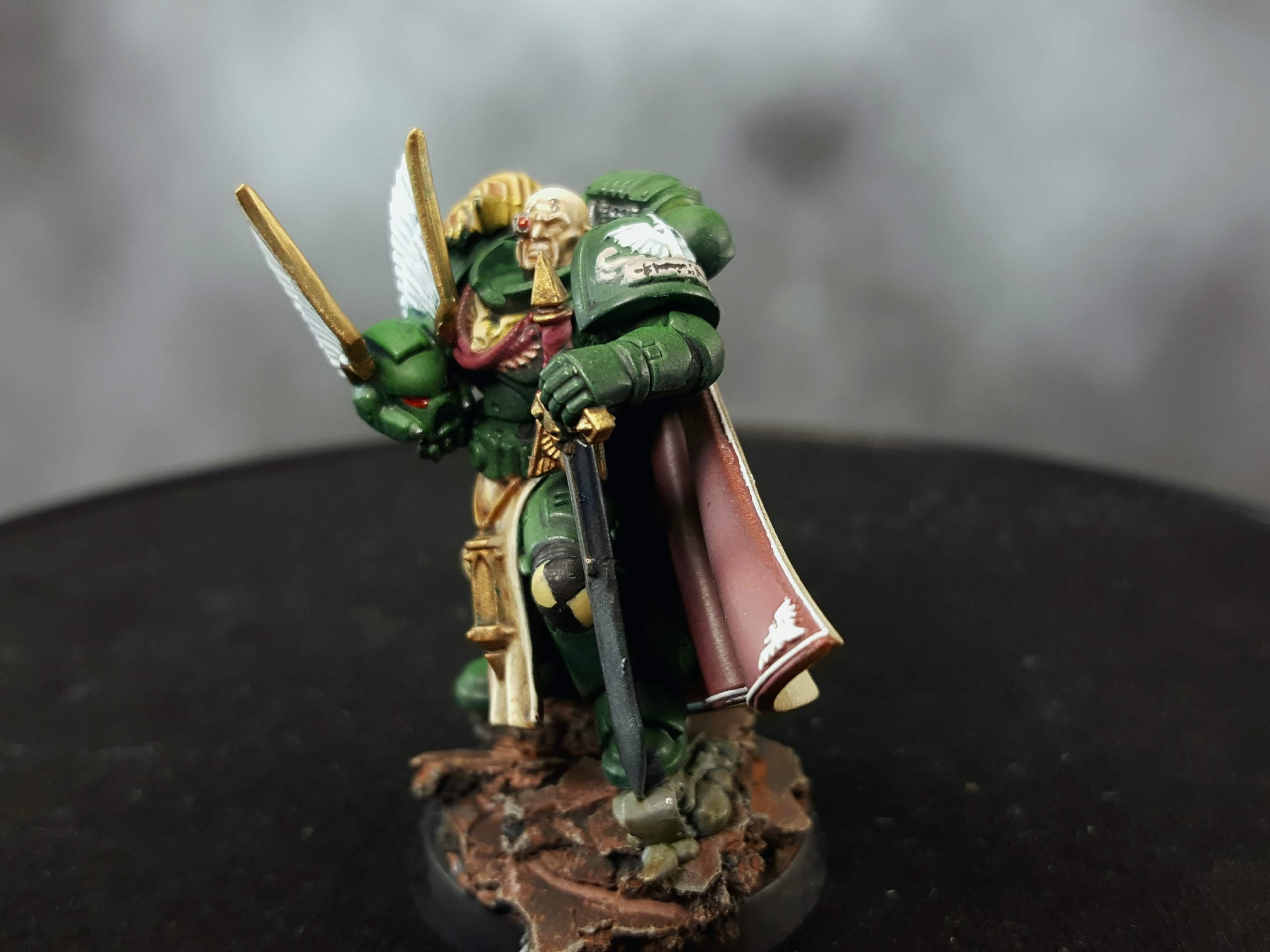 Company Master, Company Master Conversion, Conversion, Dark Angels, Kit Bash, Primaris, Primaris Captain, Primaris Conversion