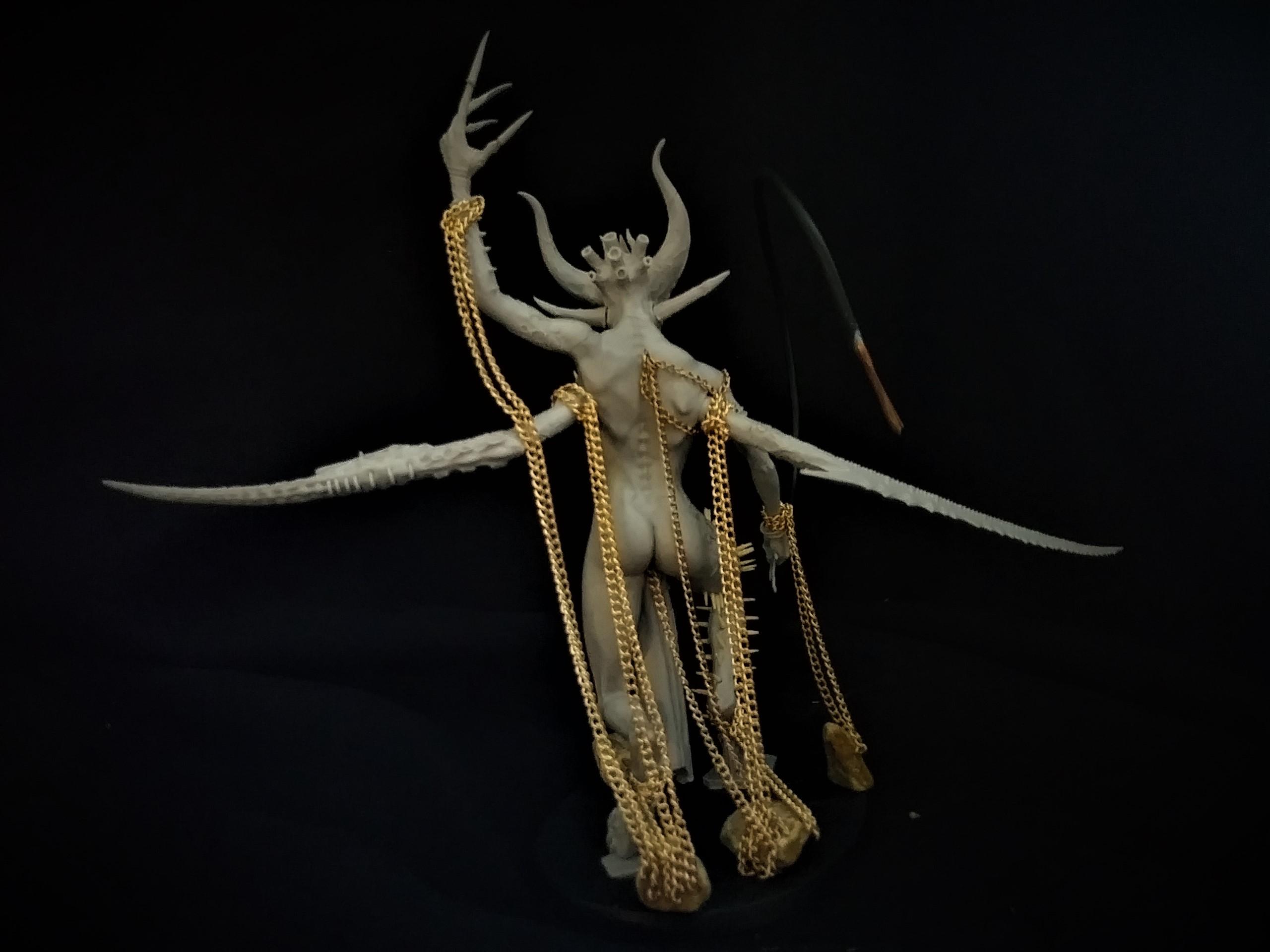 Chain, Chaos, Daemonettes, Daemons, Piercing, Slaanesh, Whip, Zarakynel