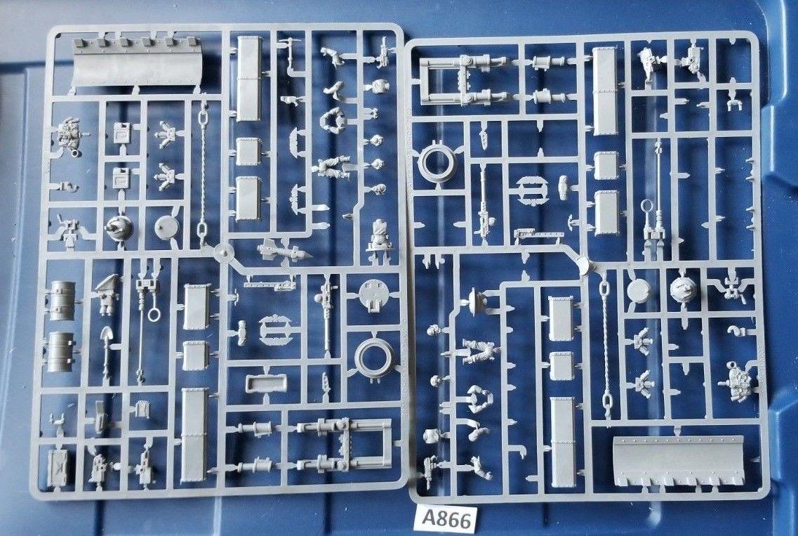 Bits, Imperial Guard, Plastic, Vehicle Accessory Sprue, Warhammer 40,000