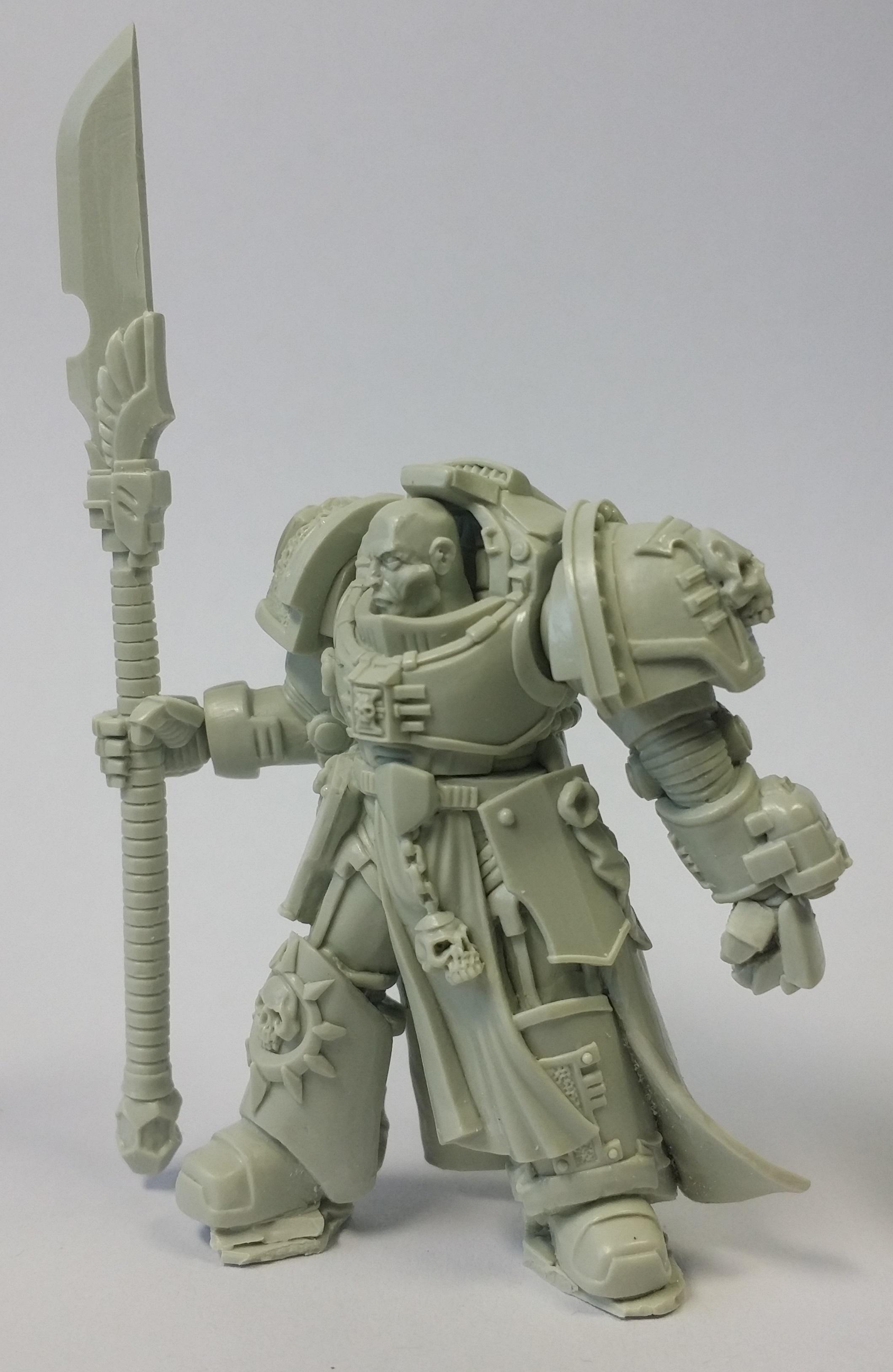 True Scale Terminator Silver Grey Knight Daemonhunter