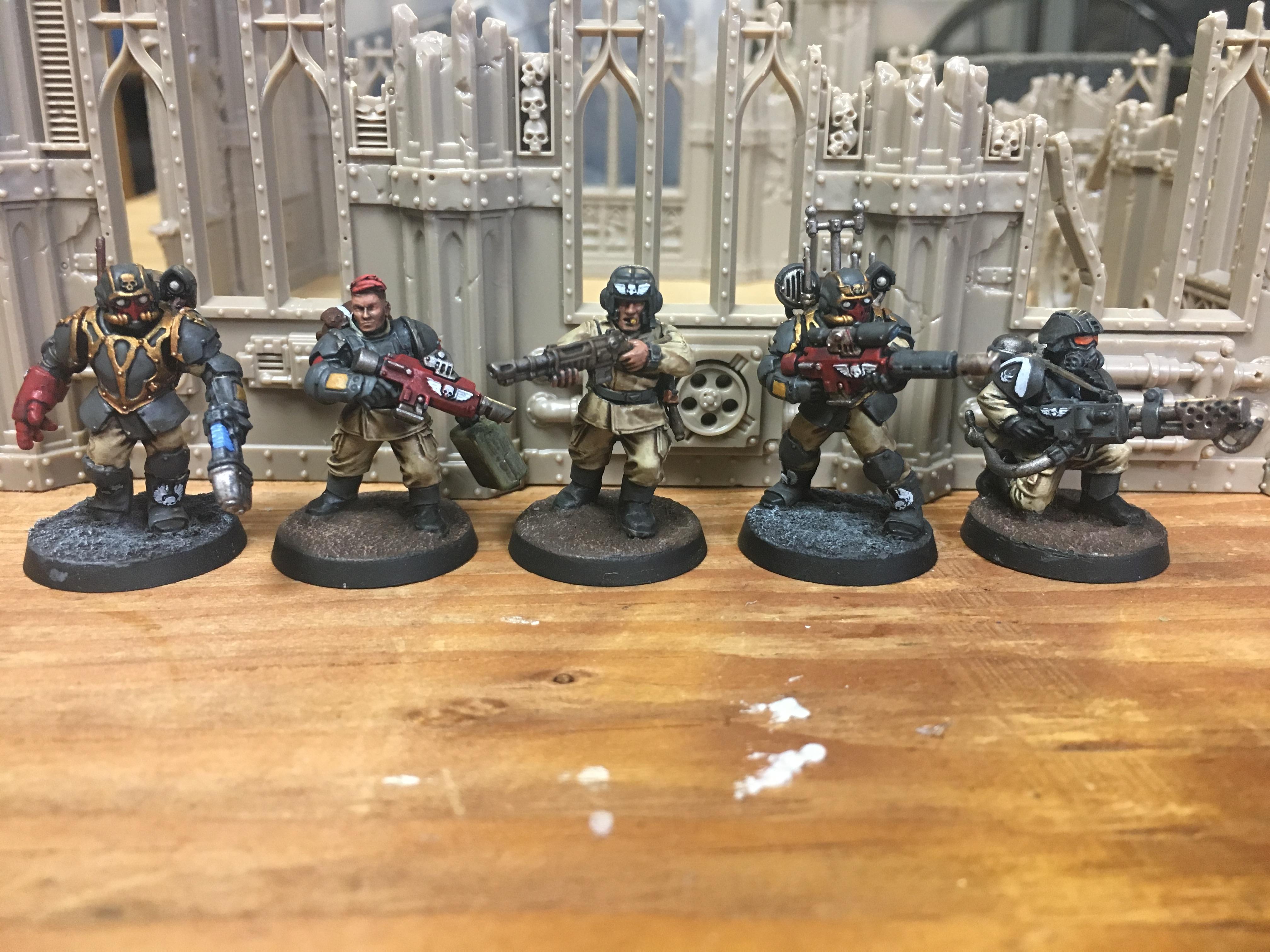 Guardsmen, Imperial Guard, Killteam, Veteran