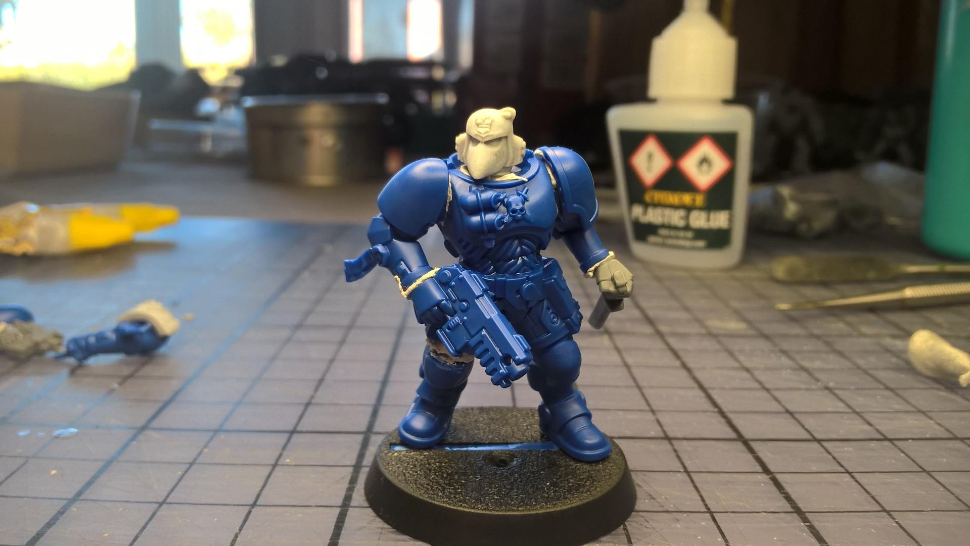 Conversion, Imperial Fists, Primaris, Solar Lions, Space Marines, Warhammer 40,000