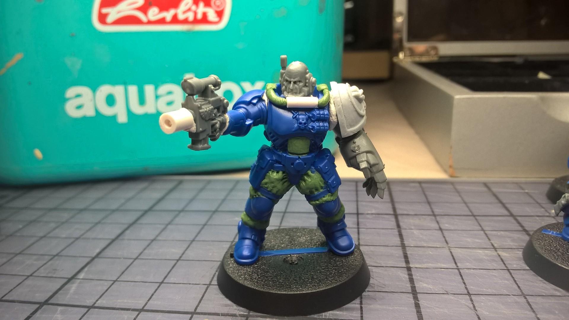 Conversion, Imperial Fists, Primaris, Solar Lions, Space Marines, Warhammer 40,000