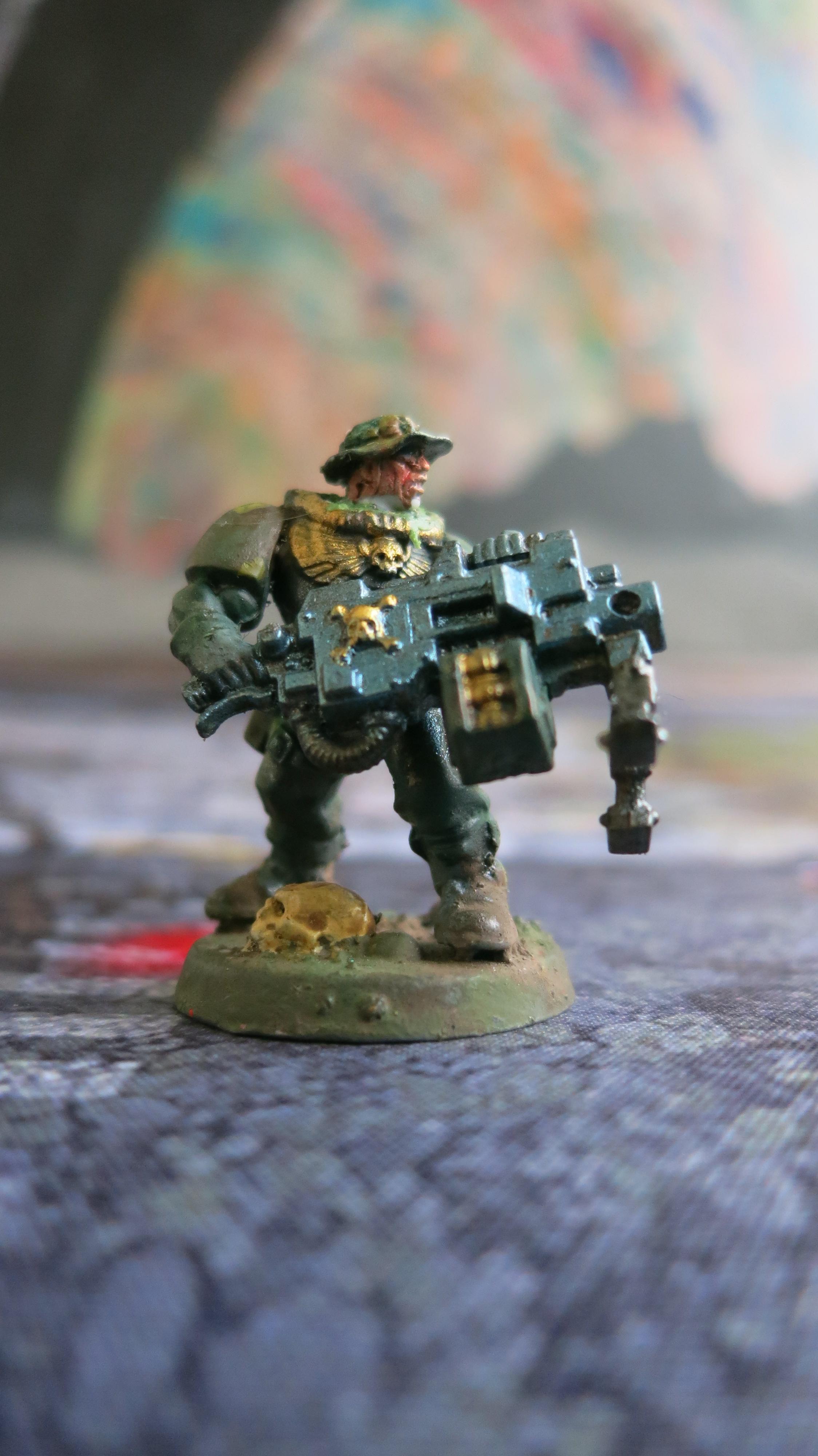 Heavy Bolter, Scouts, Space Marines