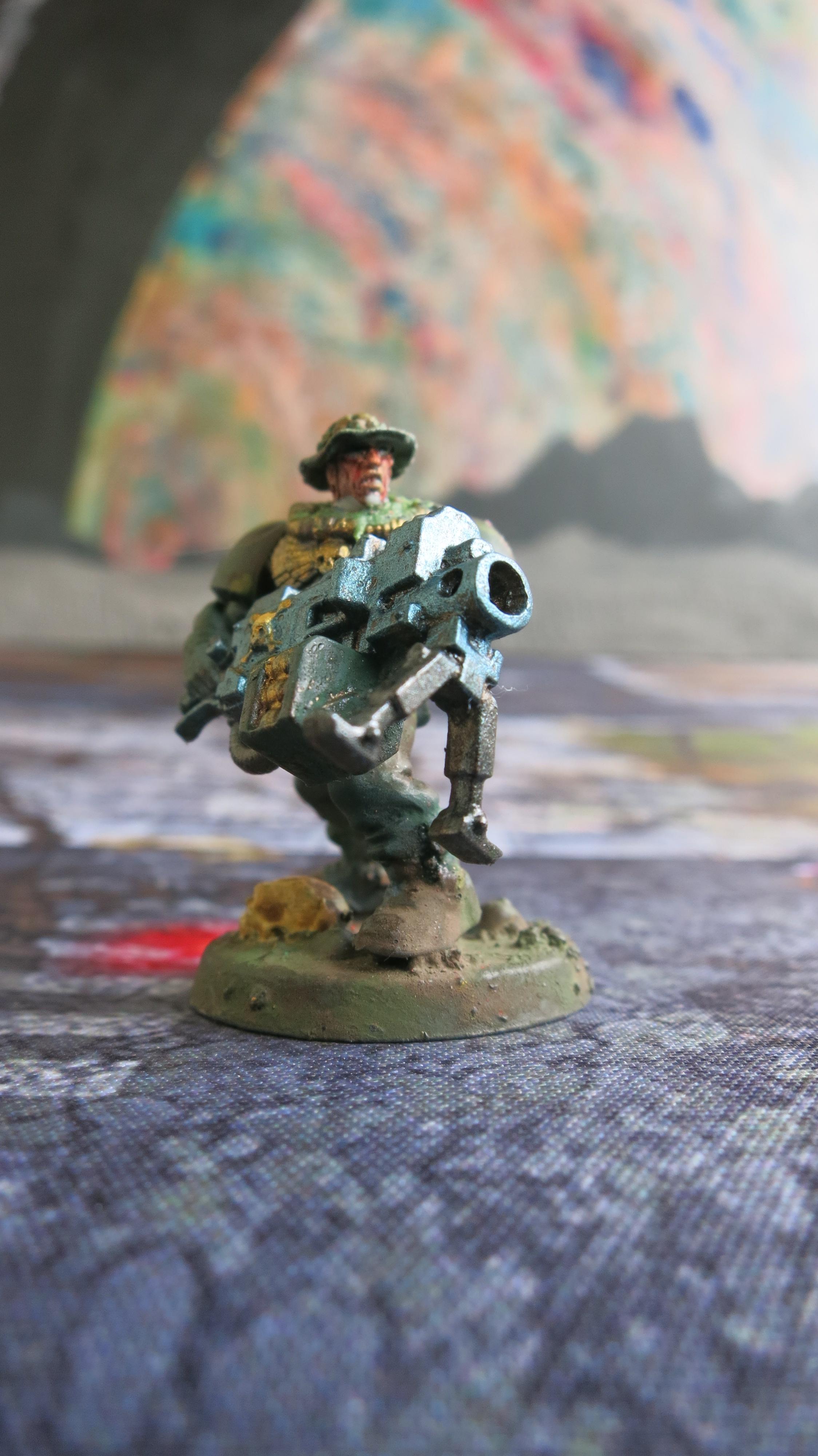 Heavy Bolter, Scouts, Space Marines