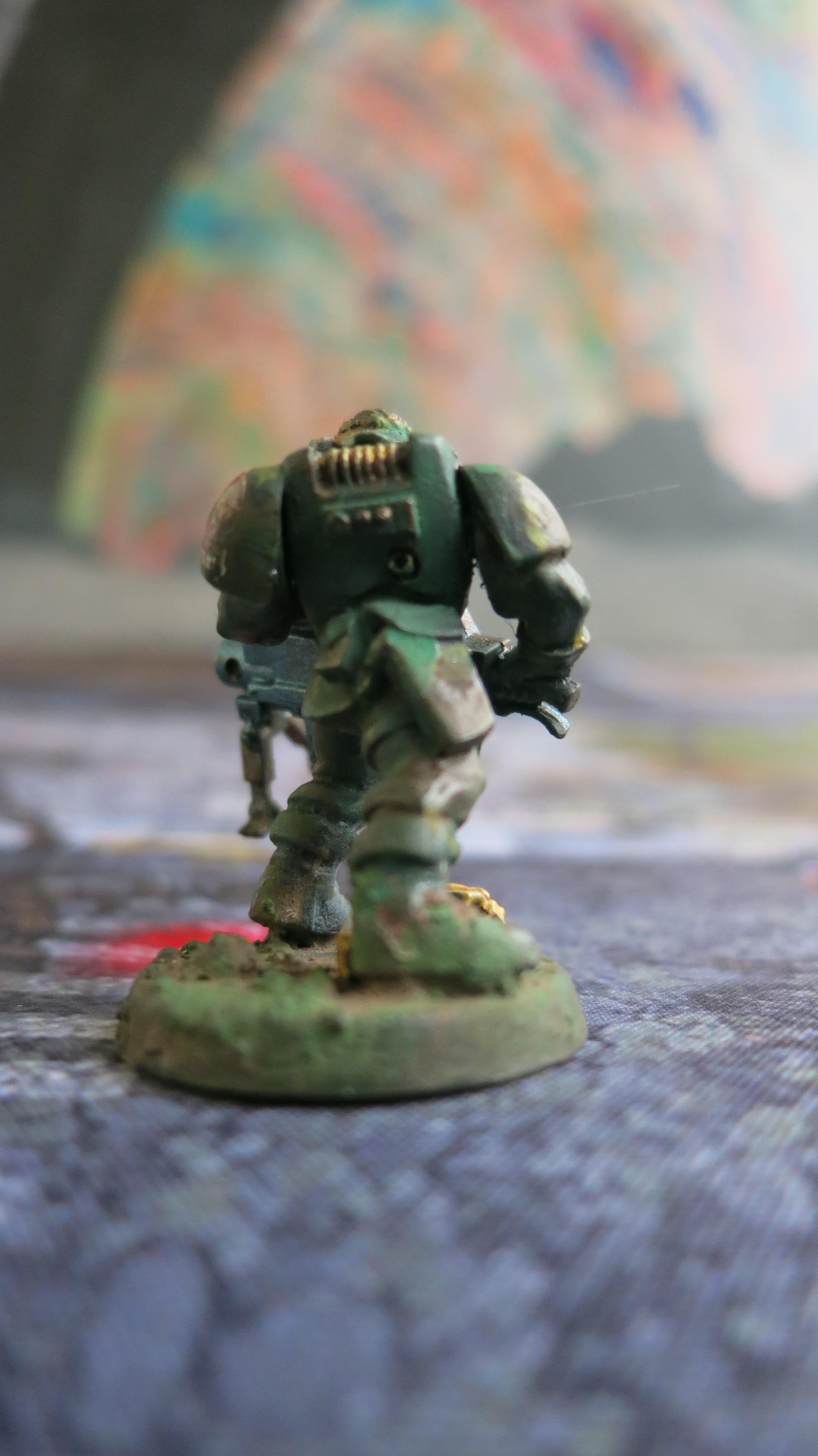 Heavy Bolter, Scouts, Space Marines