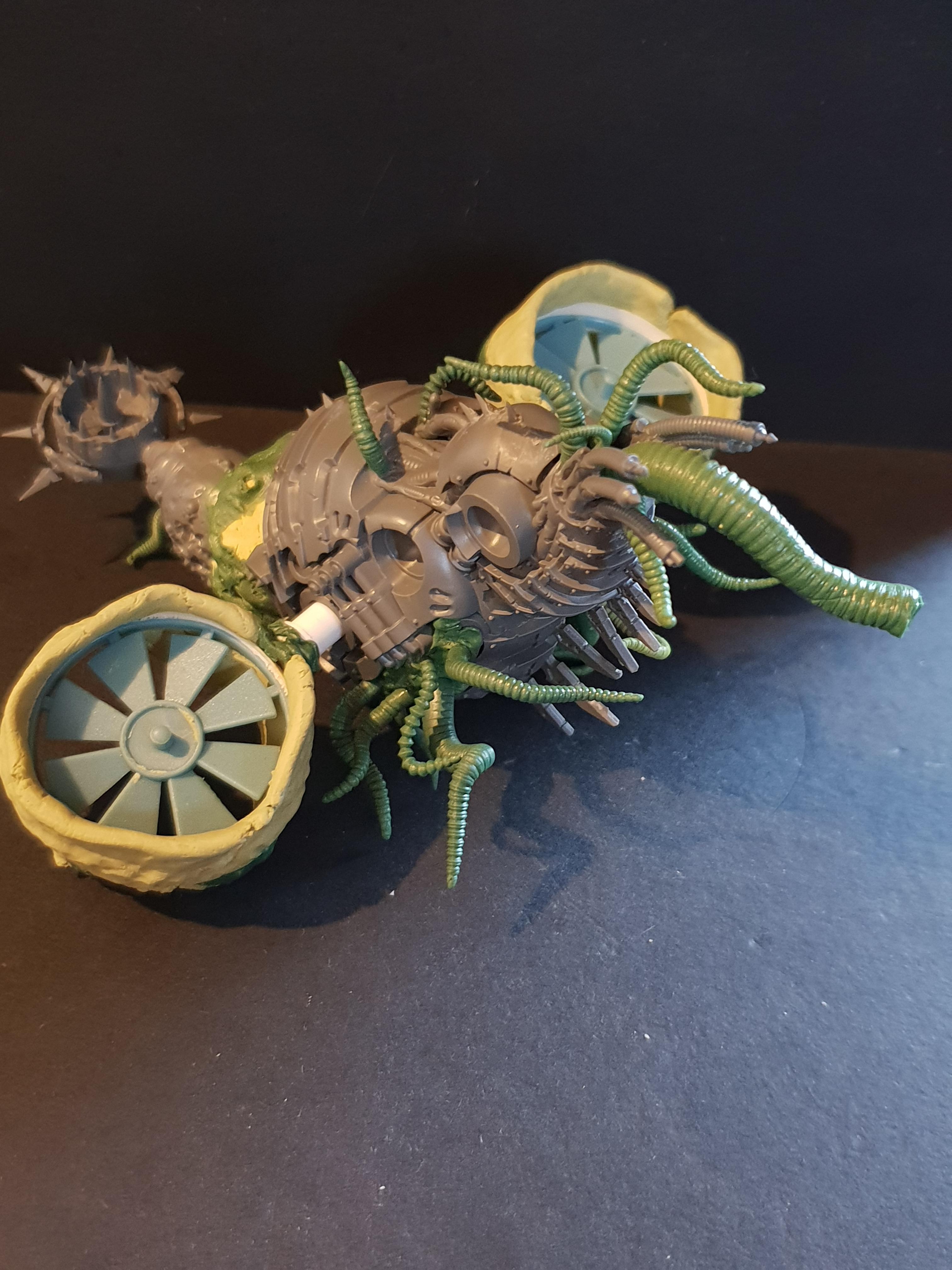 Chaos, Conversion, Nurgle, Warhammer 40,000, Work In Progress