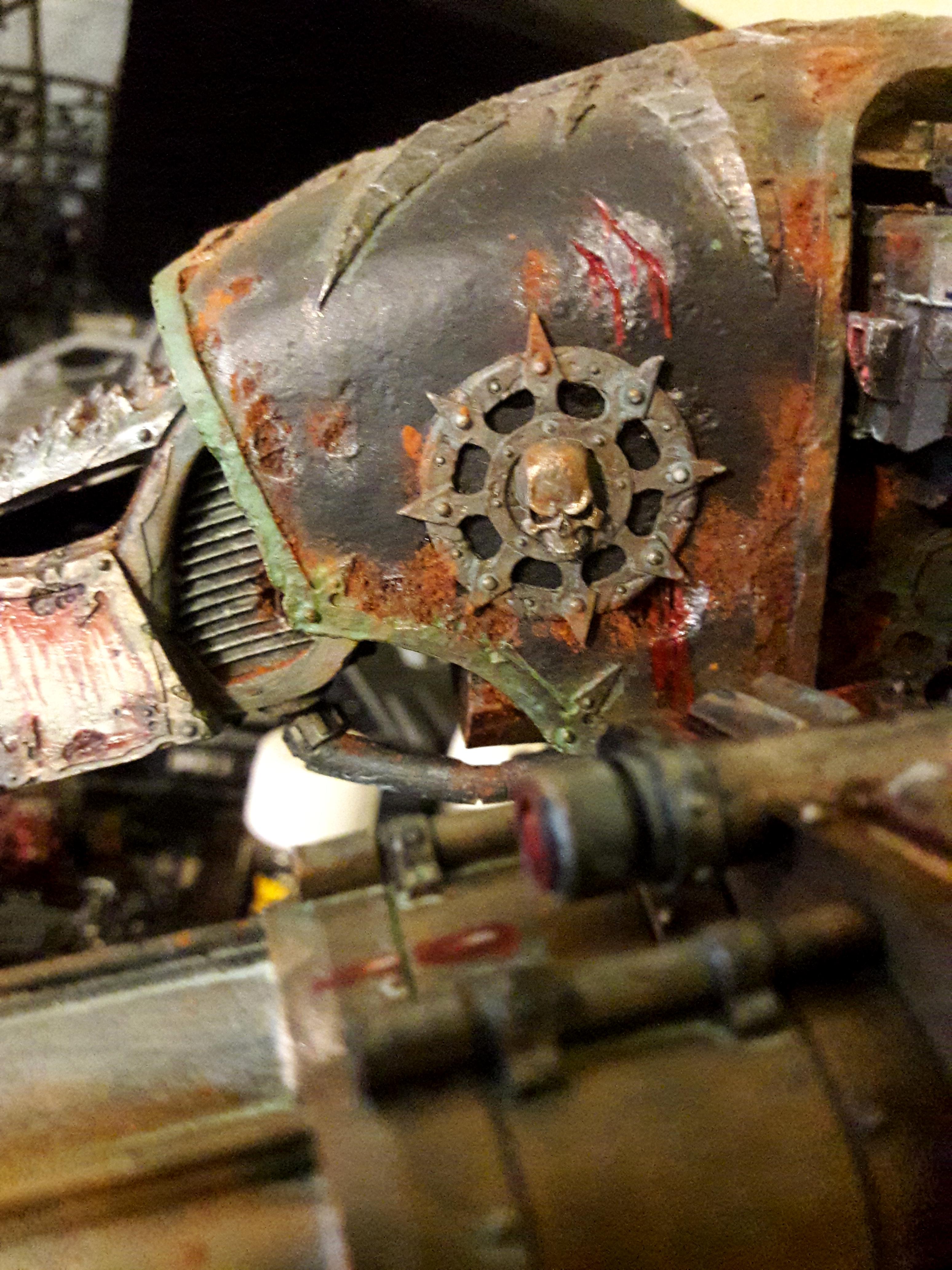 Chaos, Legio Mortis, Nurgle, Titan, Warhammer 40,000, Warhound
