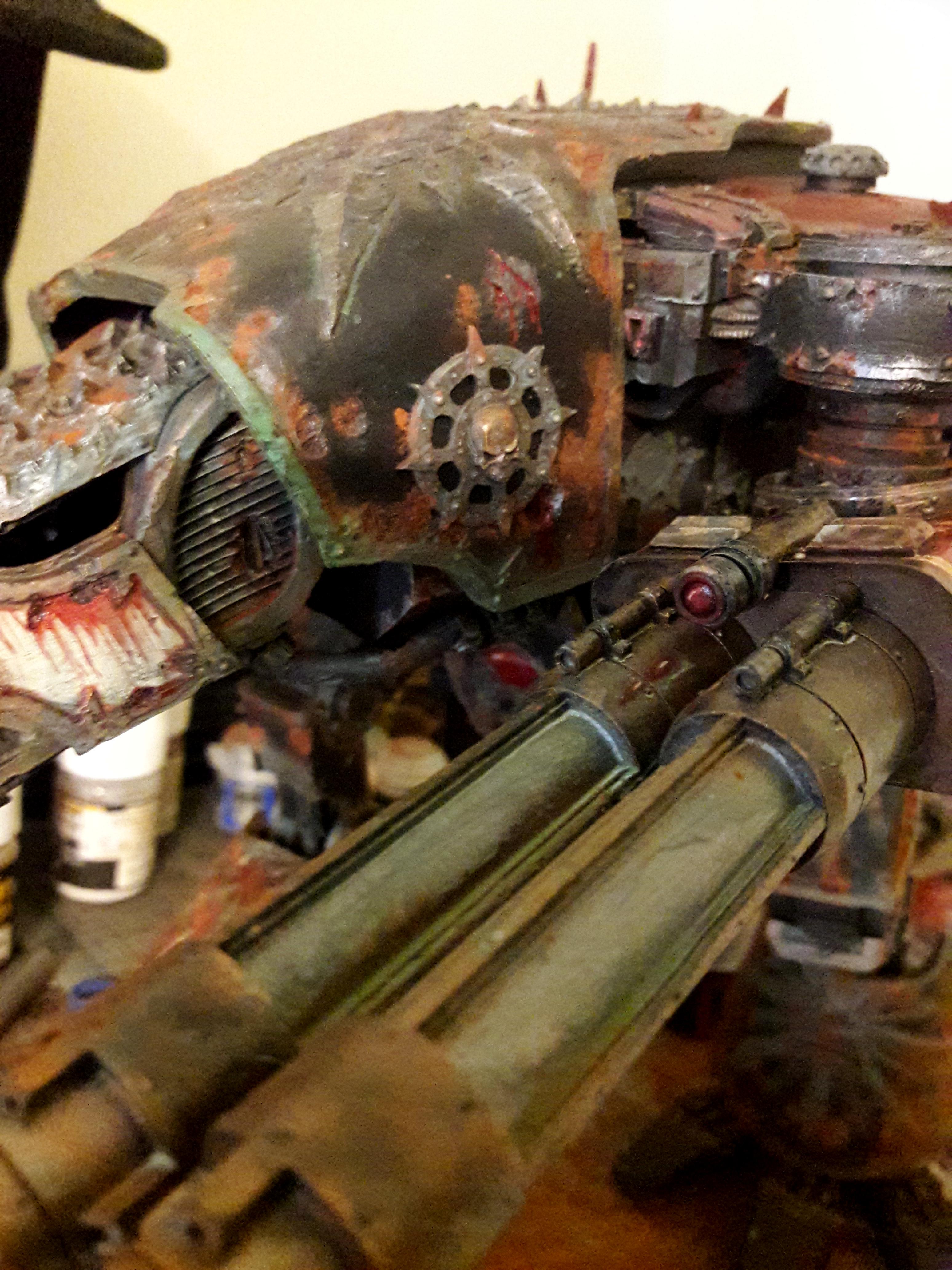 Chaos, Legio Mortis, Nurgle, Titan, Warhammer 40,000, Warhound
