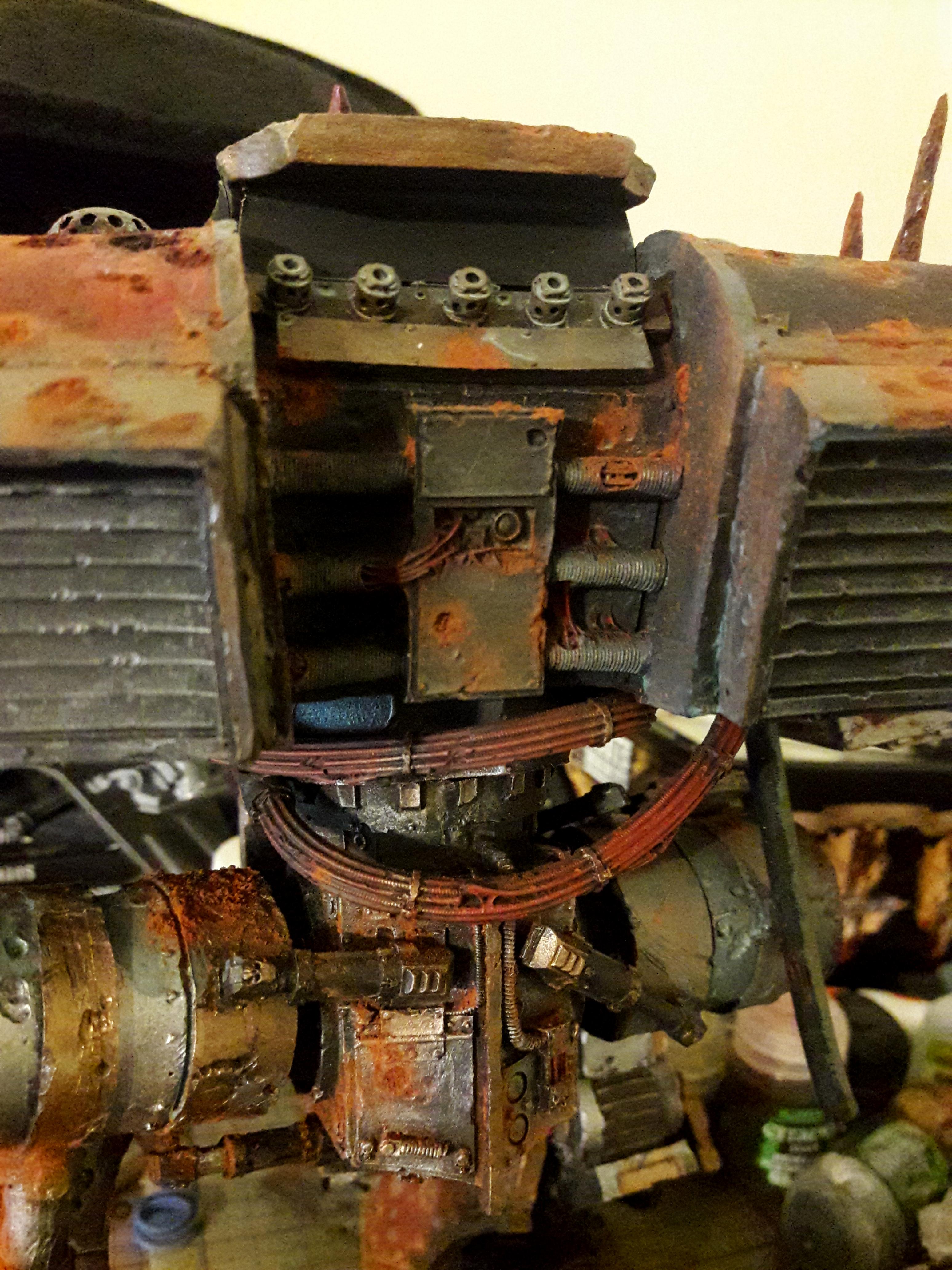 Chaos, Legio Mortis, Nurgle, Titan, Warhammer 40,000, Warhound