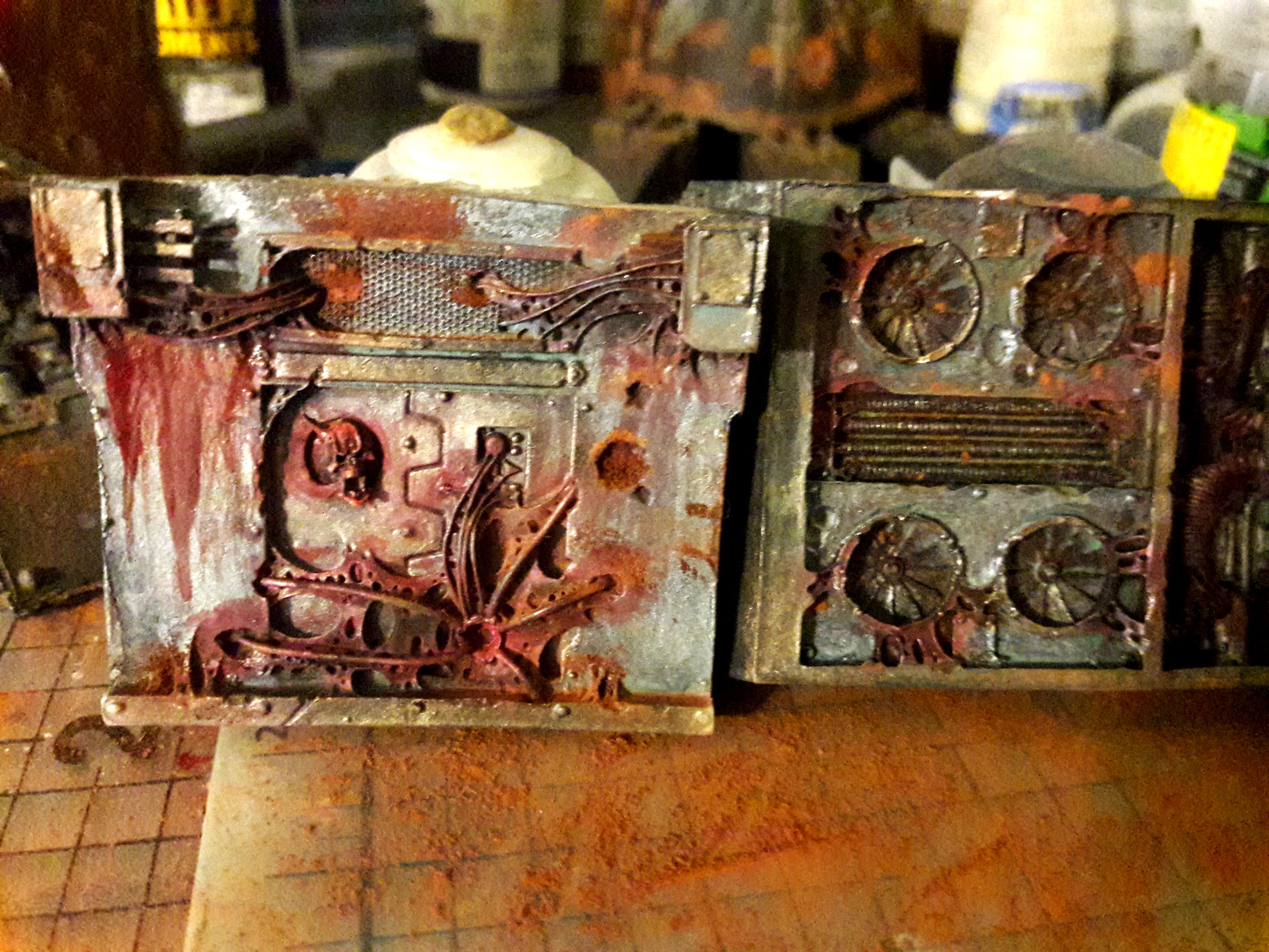 Chaos, Legio Mortis, Nurgle, Titan, Warhammer 40,000, Warhound