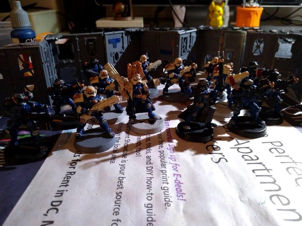2nd Edition, Adeptus Arbites, Enforcers, Necromunda