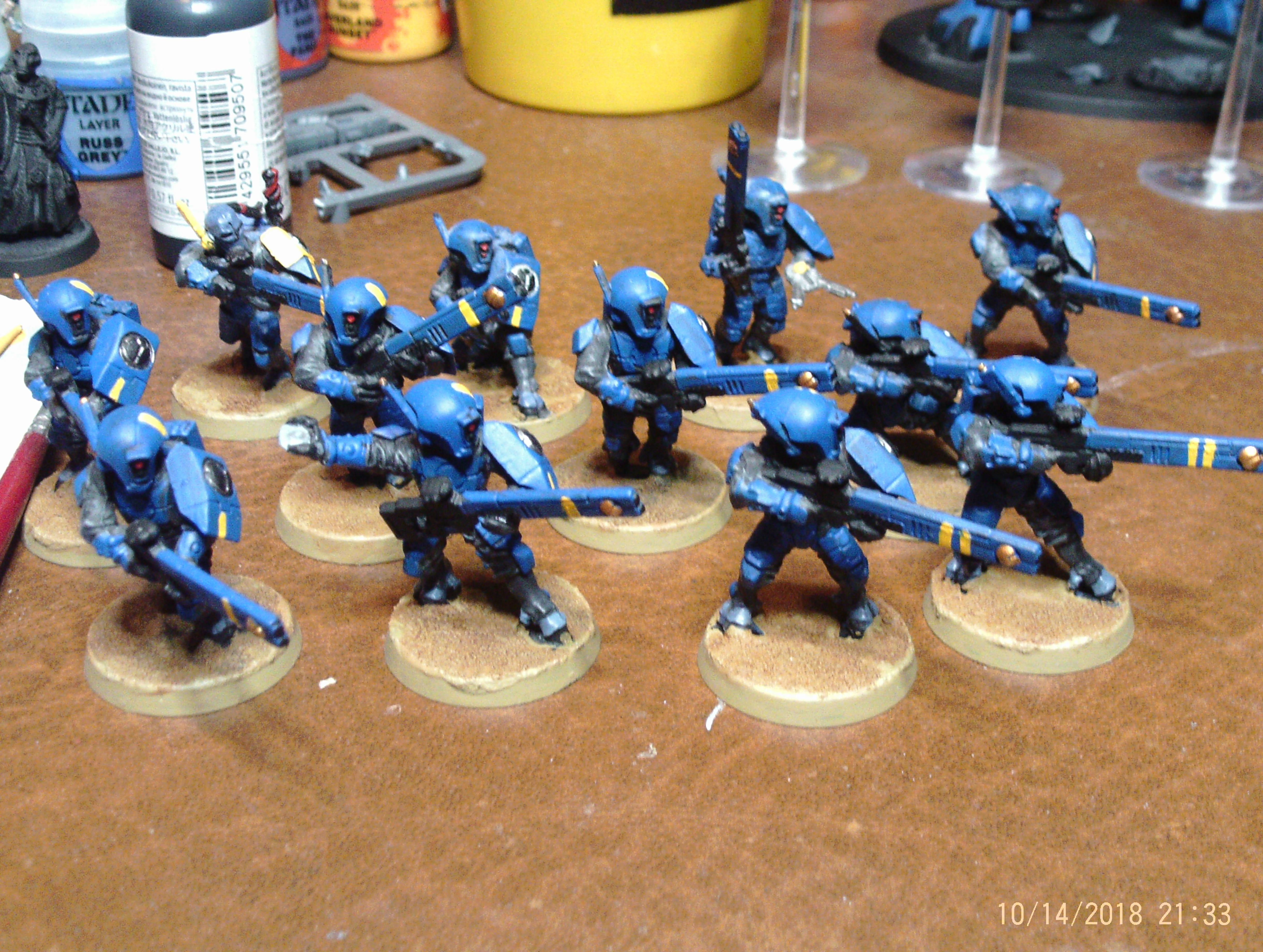 Cadre, Caste, Empire, Fire, Pulse, Rifle, Sept, Strike, Tau, Team, Warriors