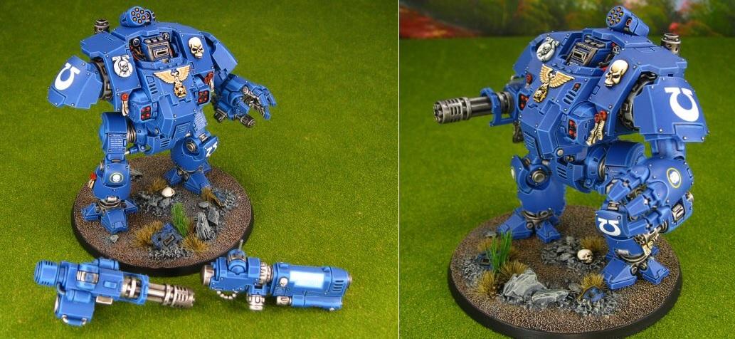 Ultramarine Primaris Redemptor Dreadnought