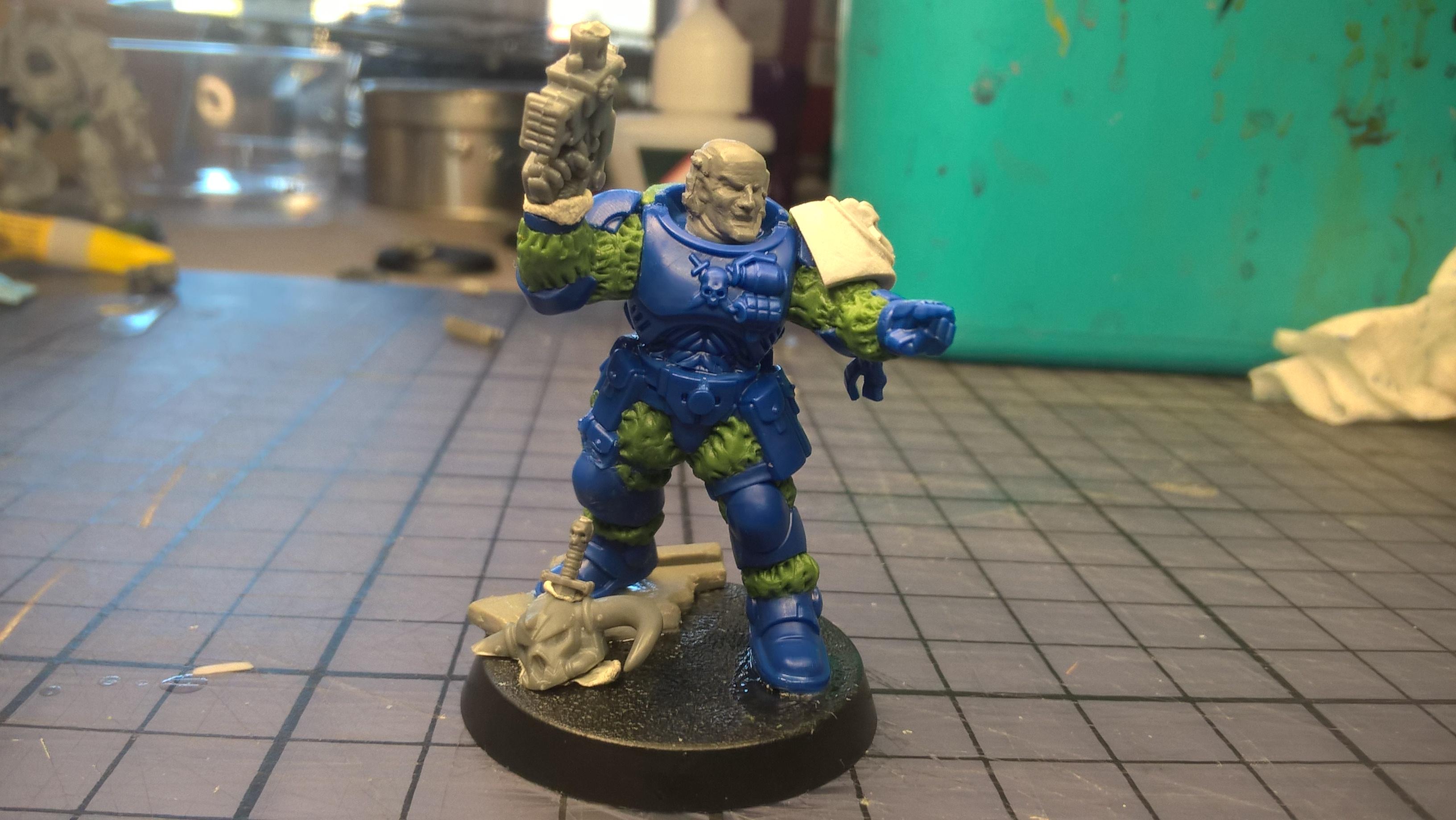 Conversion, Imperial Fists, Primaris, Solar Lions, Space Marines, Warhammer 40,000