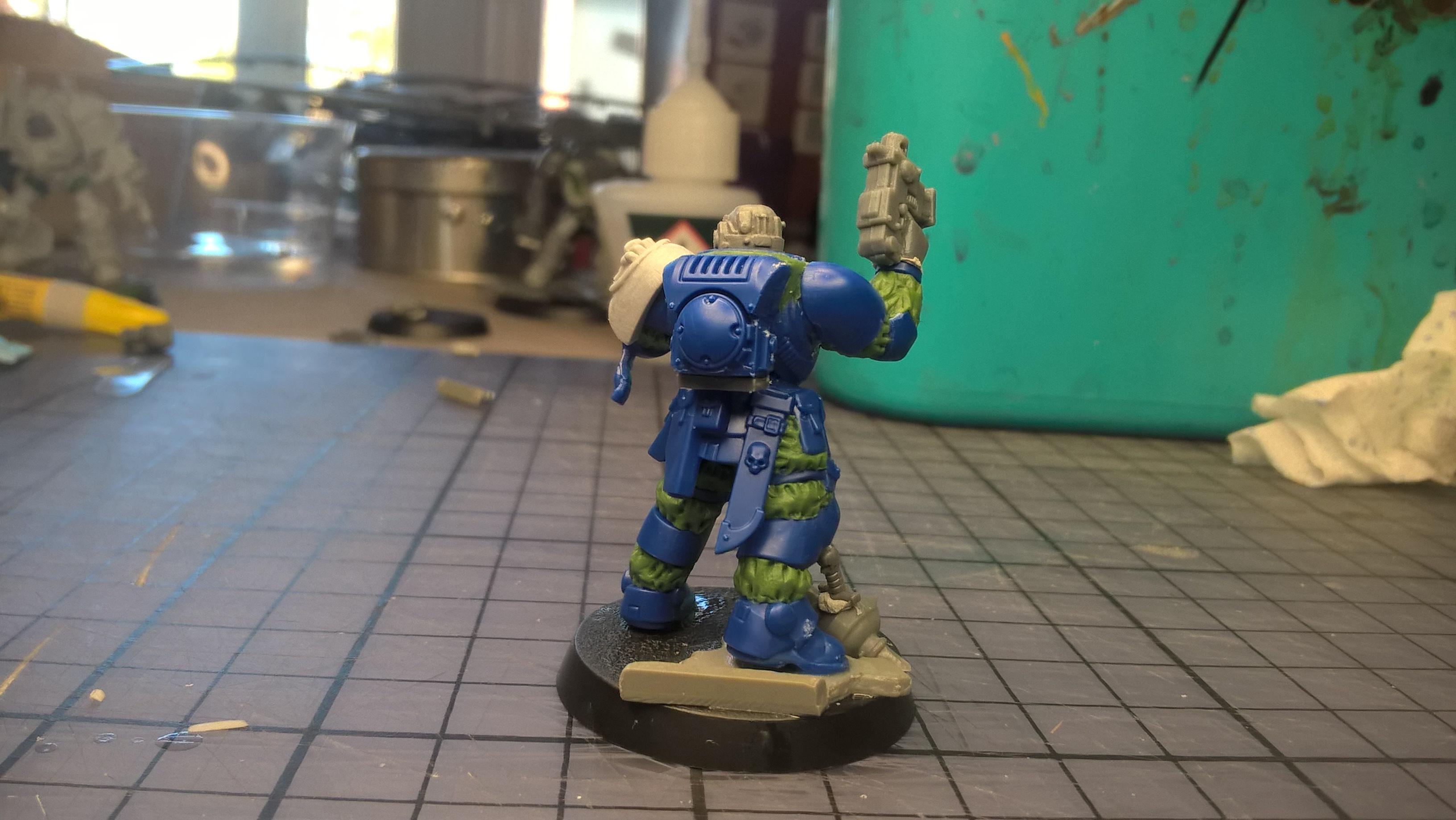 Conversion, Imperial Fists, Primaris, Solar Lions, Space Marines, Warhammer 40,000