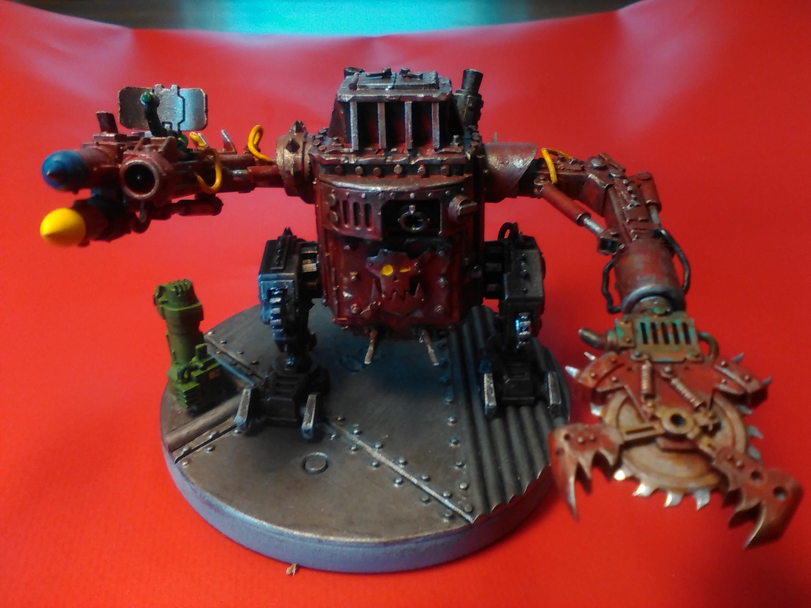 Conversion, Grot Conversion, Grots, Kitbash, Kitbashed, Ork Conversions, Ork Coustom Made Vehicles, Orks, Scratch Build, Warhammer 40,000