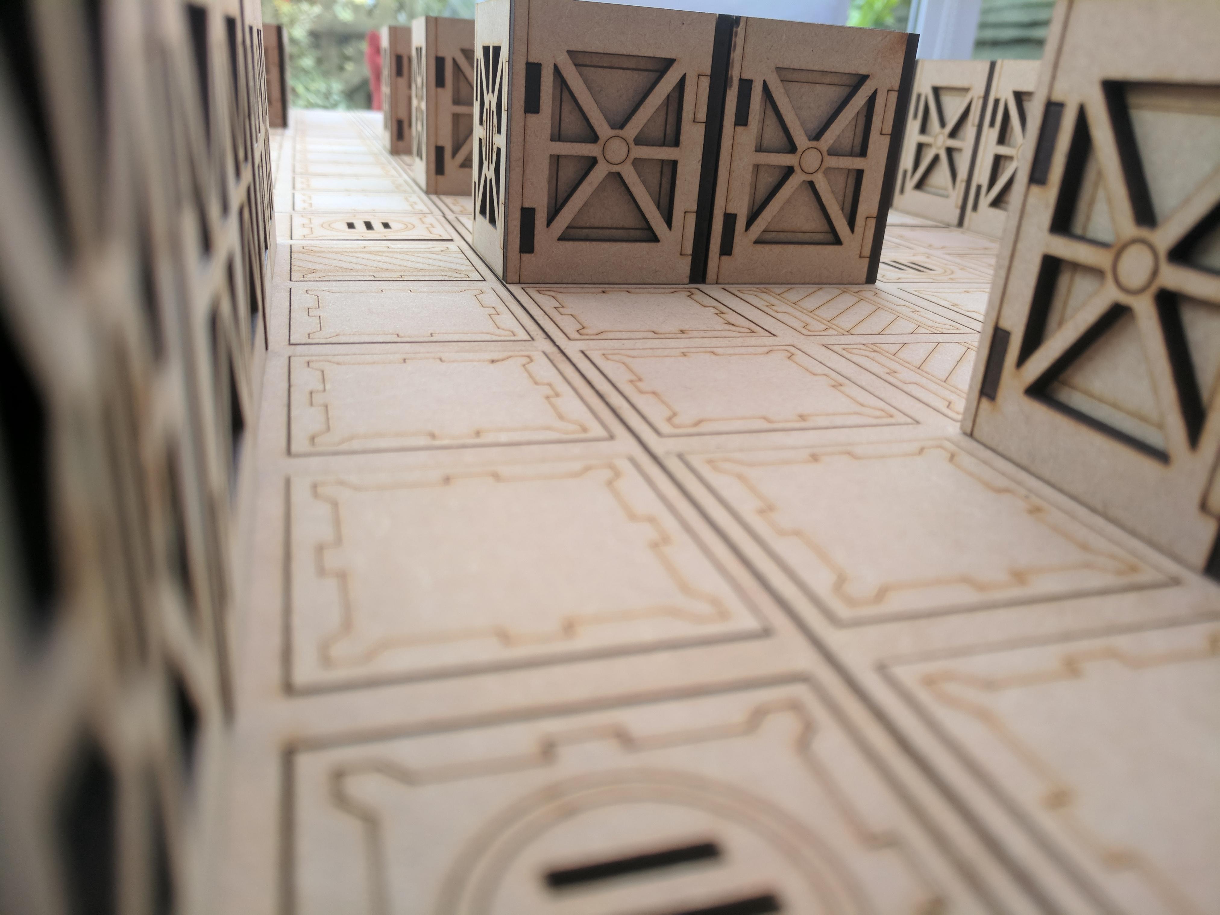 Boards, Gangs, Mdf, Necromunda, Sector Mechanicus, Sector Mortalis, Tile System, Underhive, Walls, Warhammer 40,000, Warhammer Fantasy