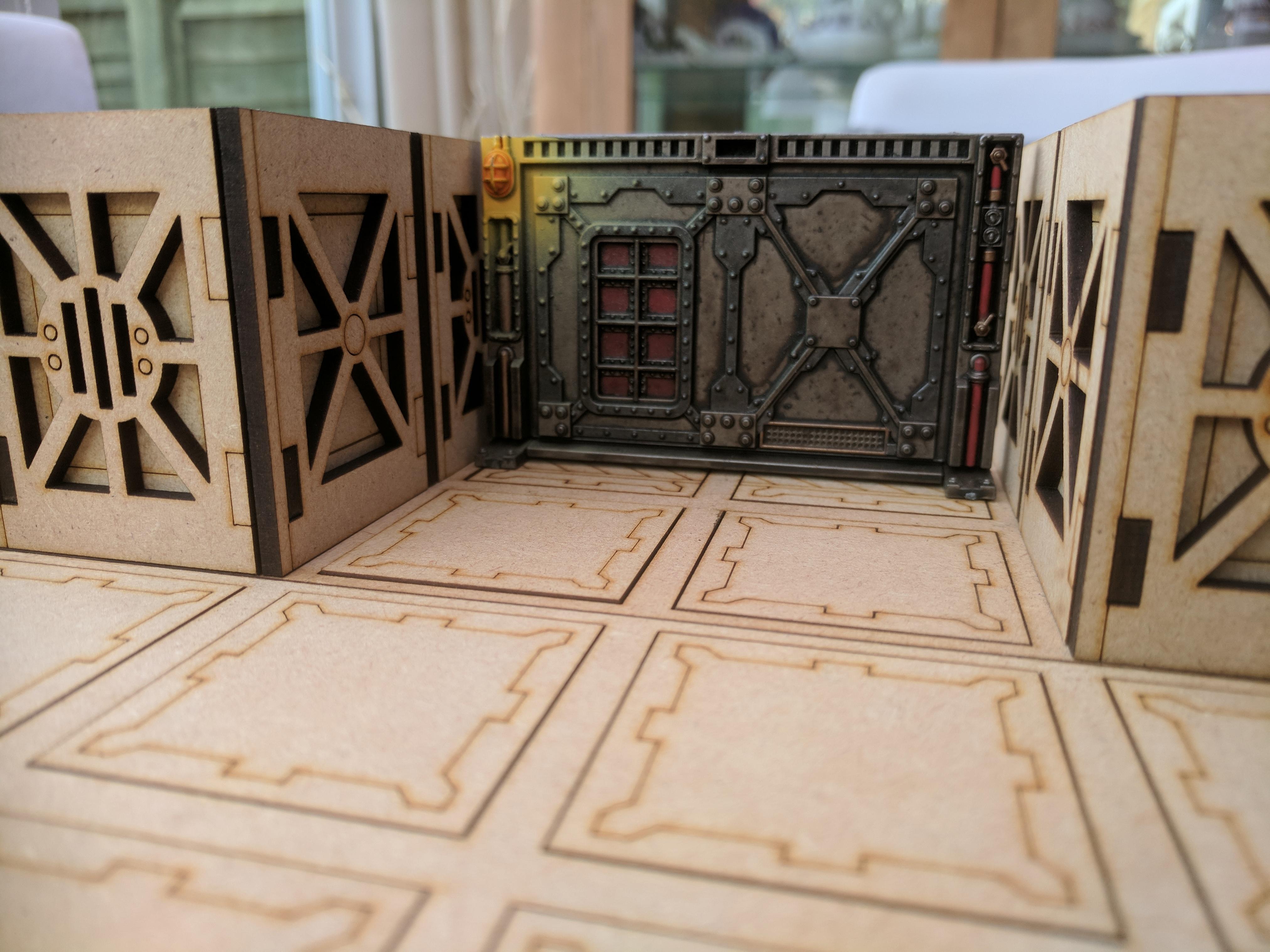 Boards, Gangs, Mdf, Necromunda, Sector Mechanicus, Sector Mortalis, Tile System, Underhive, Walls, Warhammer 40,000, Warhammer Fantasy