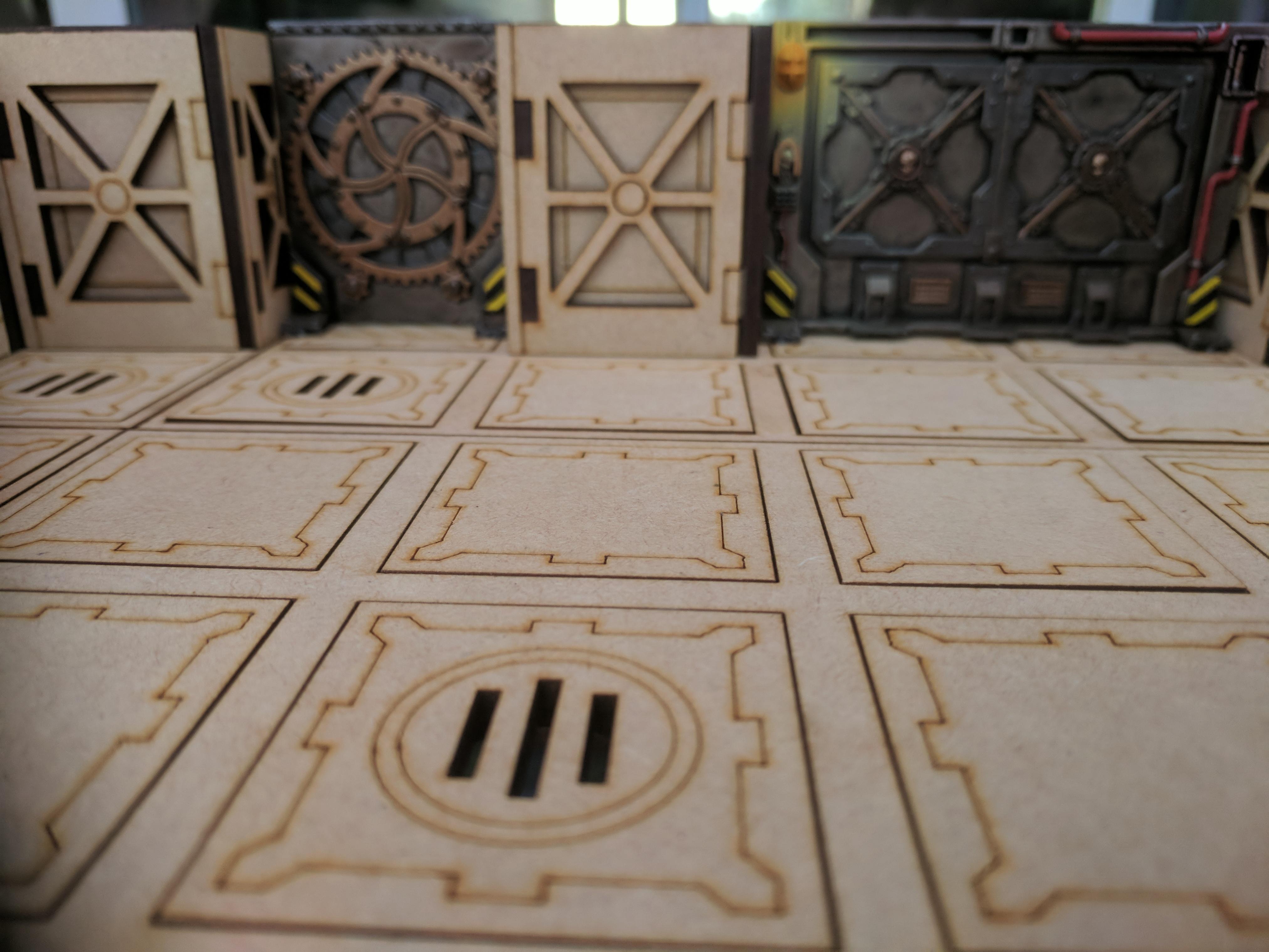 Boards, Gangs, Mdf, Necromunda, Sector Mechanicus, Sector Mortalis, Tile System, Underhive, Walls, Warhammer 40,000, Warhammer Fantasy