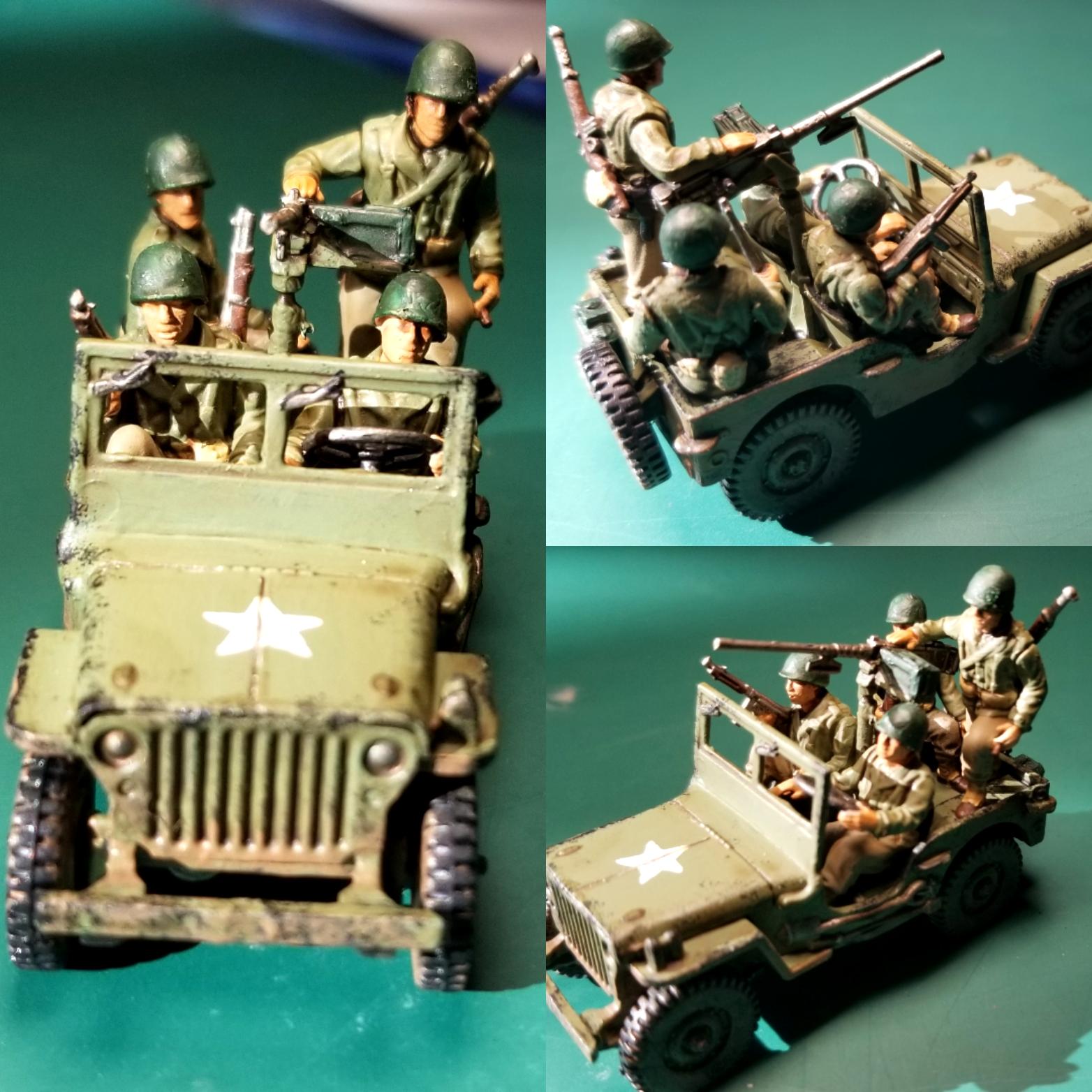 Infantry, Jeep, World War 2