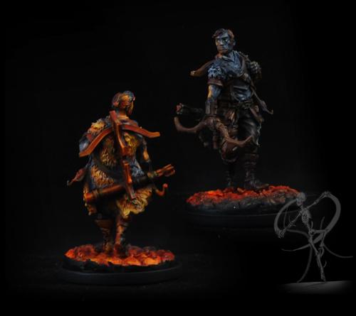 Kingdom Death, Non-Metallic Metal, Object Source Lighting, Warhammer Fantasy