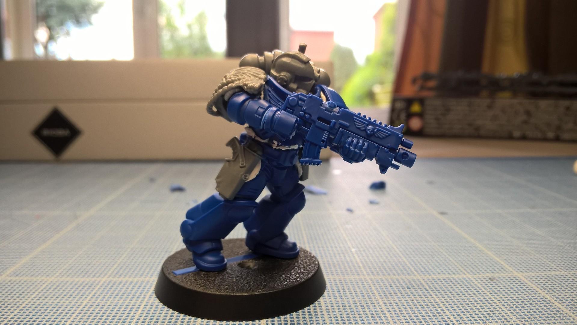 Conversion, Imperial Fists, Primaris, Solar Lions, Space Marines, Warhammer 40,000