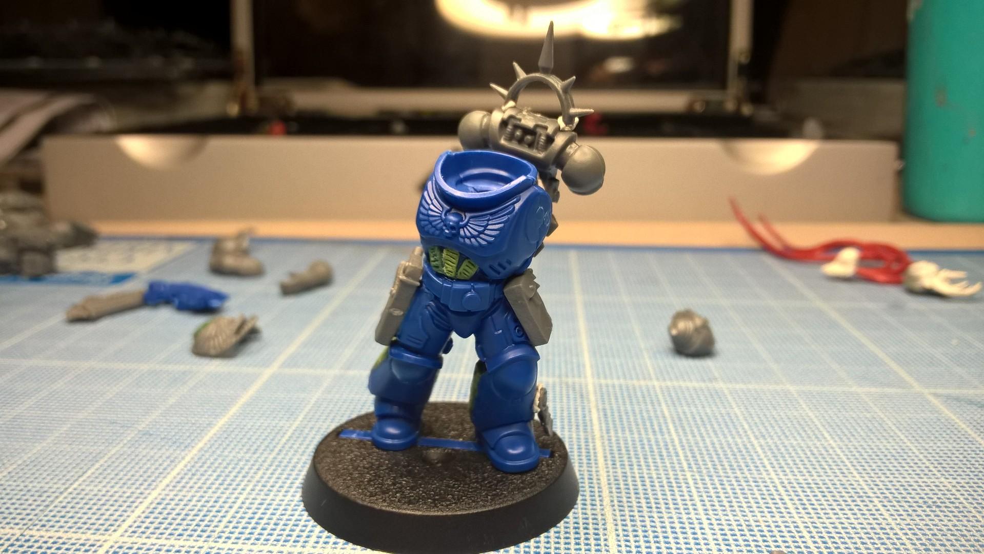 Conversion, Imperial Fists, Primaris, Solar Lions, Space Marines, Warhammer 40,000