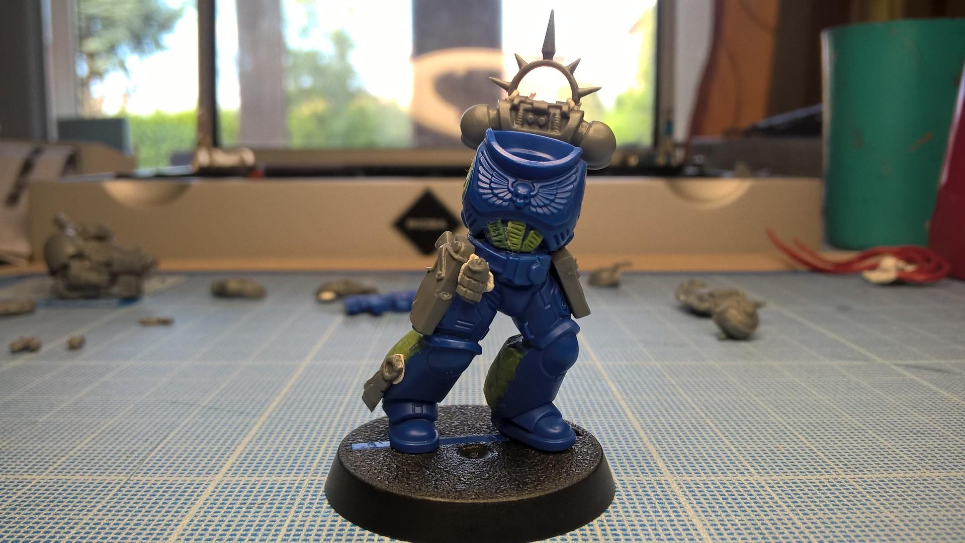 Conversion, Imperial Fists, Primaris, Solar Lions, Space Marines, Warhammer 40,000