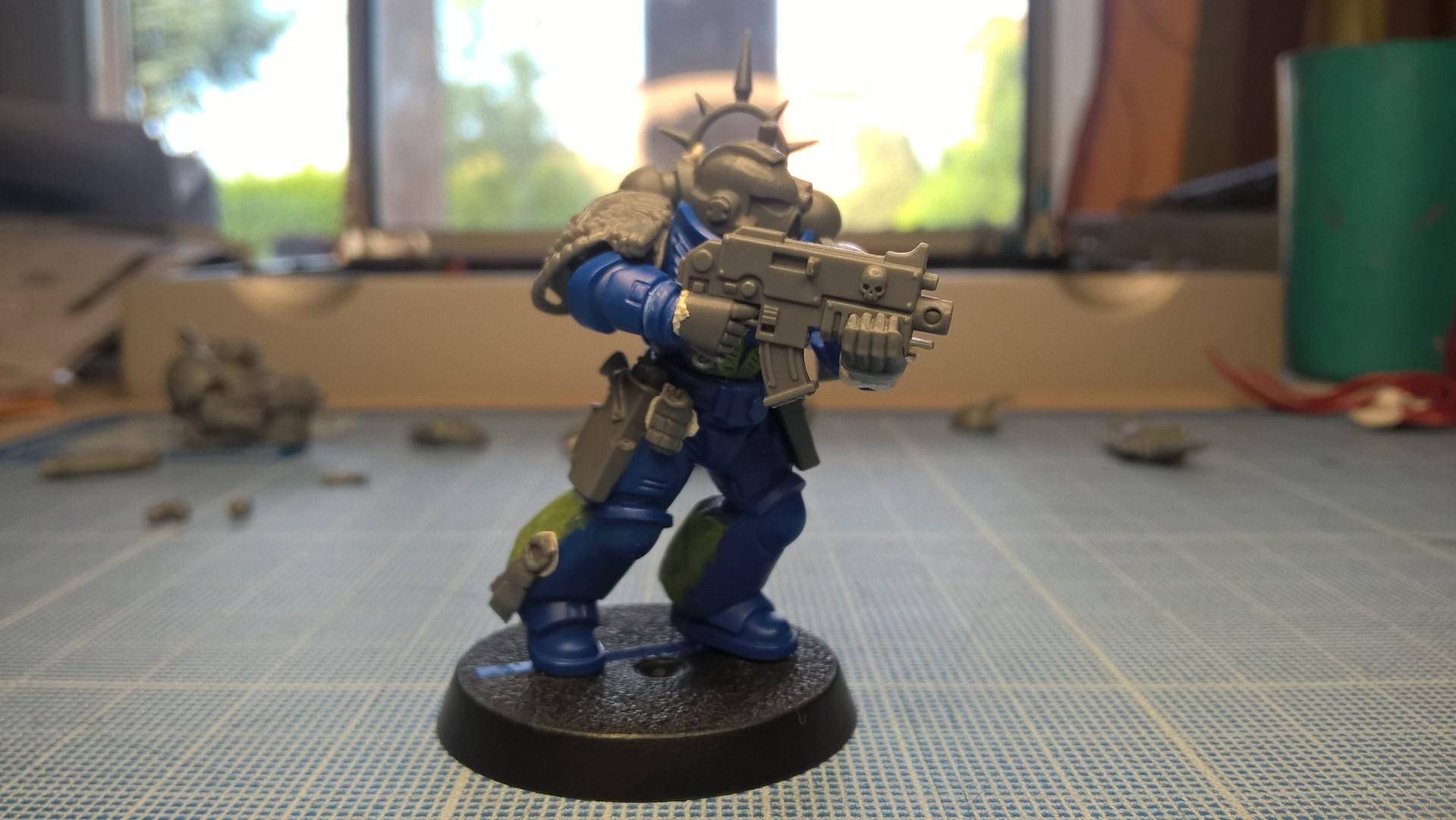 Conversion, Imperial Fists, Primaris, Solar Lions, Space Marines, Warhammer 40,000