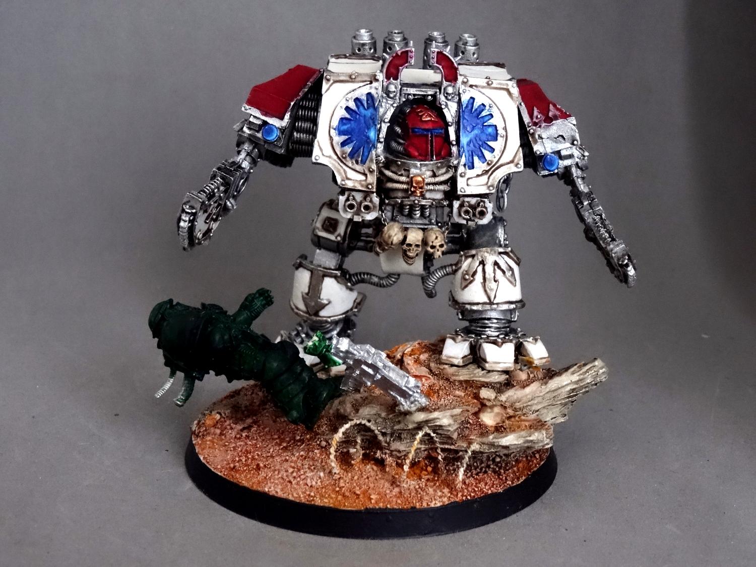 Chaos, Conversion, Dreadnought, Forge World, Khorne, Space Marines, World Eaters