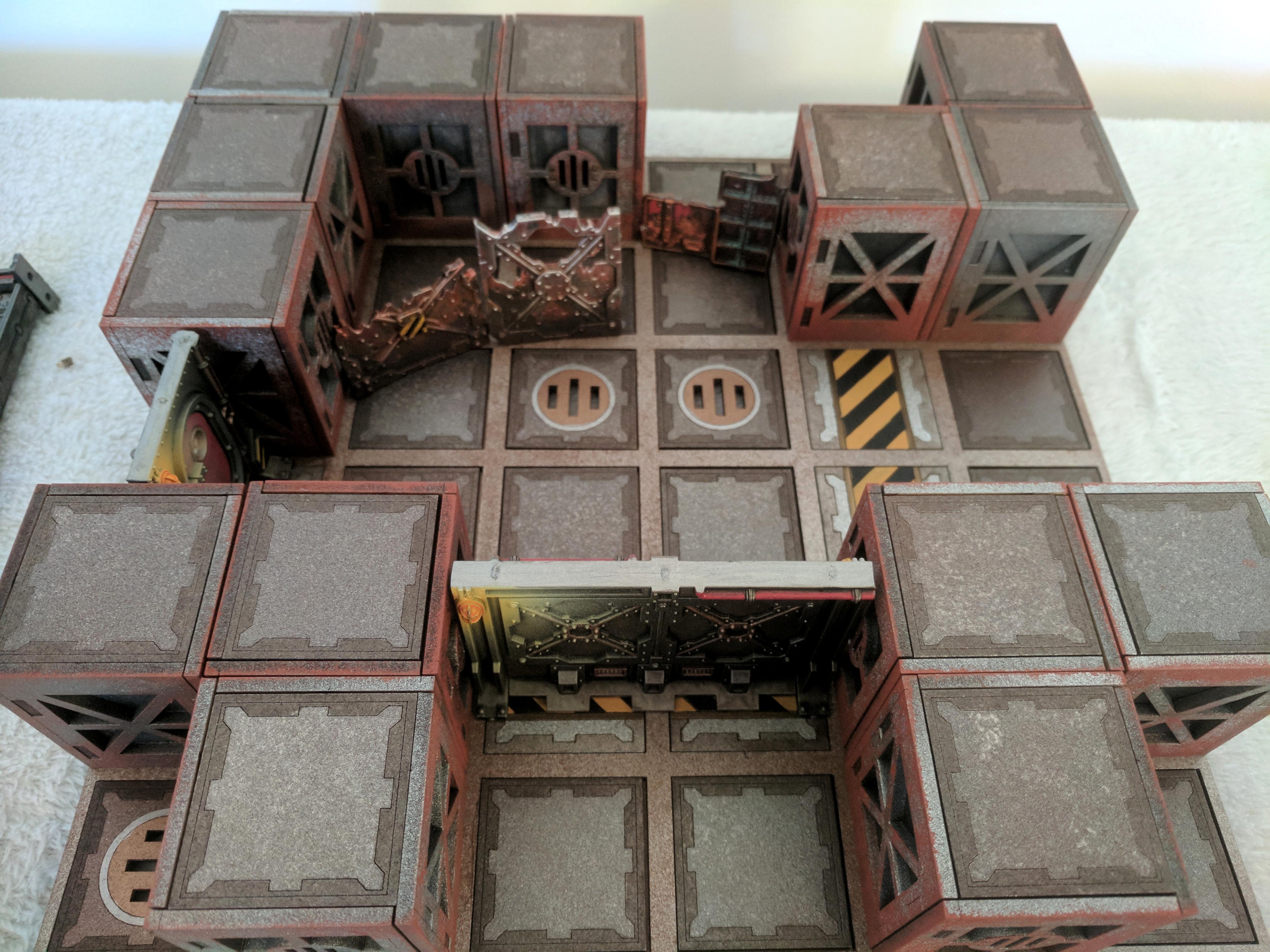 Bulkhead, Gangs, Necromunda, Sector Mechanicus, Underhive, Walls, Warhammer 40,000, Warhammer Fantasy, Zone Mortalis