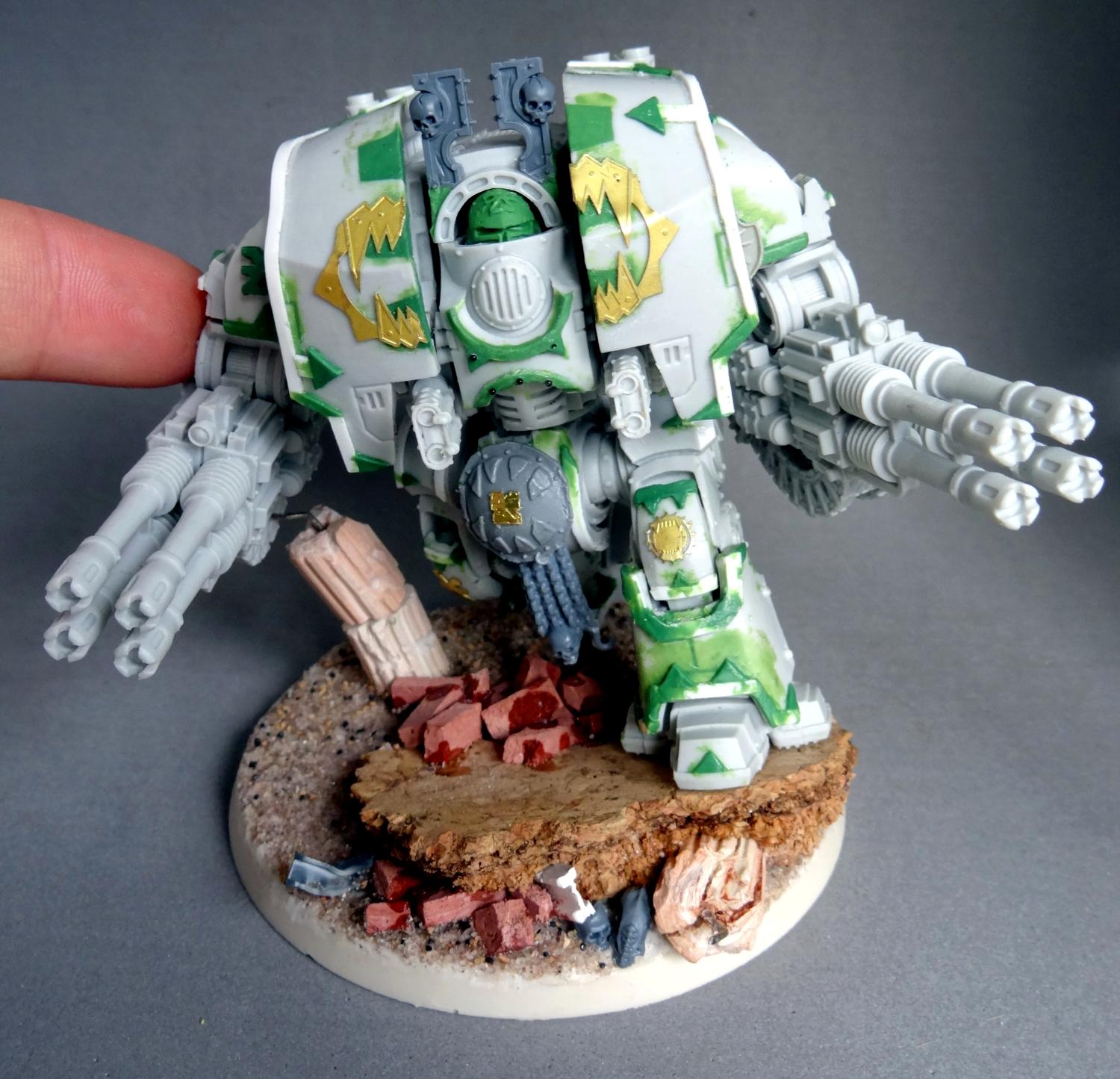 Chaos, Chaos Space Marines, Conversion, Dreadnought, Forge World, Khorne, Leviathan, Space Marines, World Eaters
