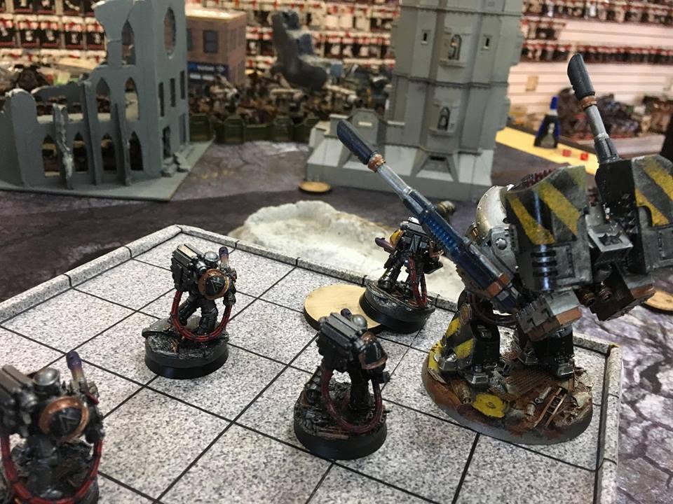 30k, Battle Report, Horus Heresy, Imperialis Militia, Iron Warriors